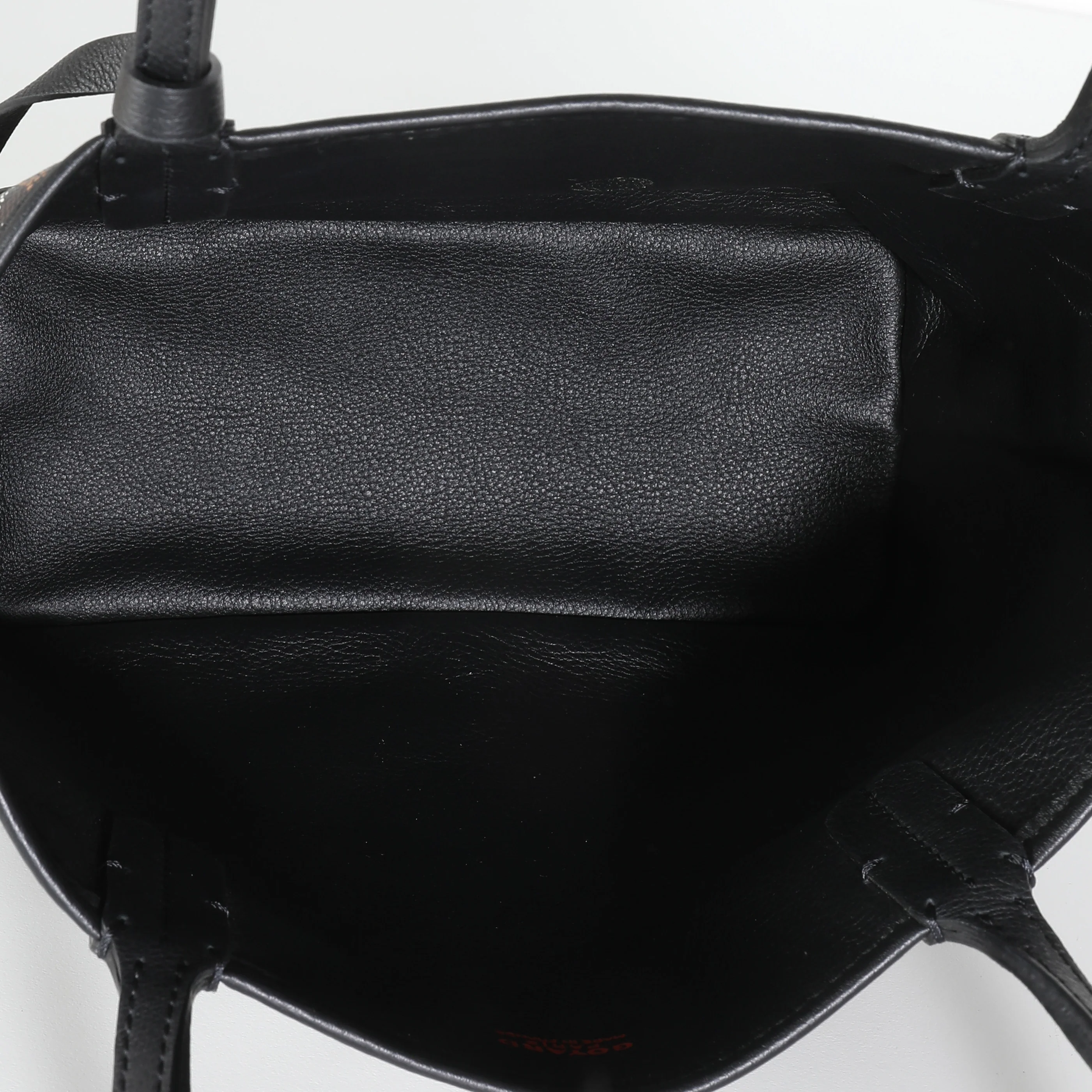 Black Goyardine Canvas Mini Anjou - Image 8