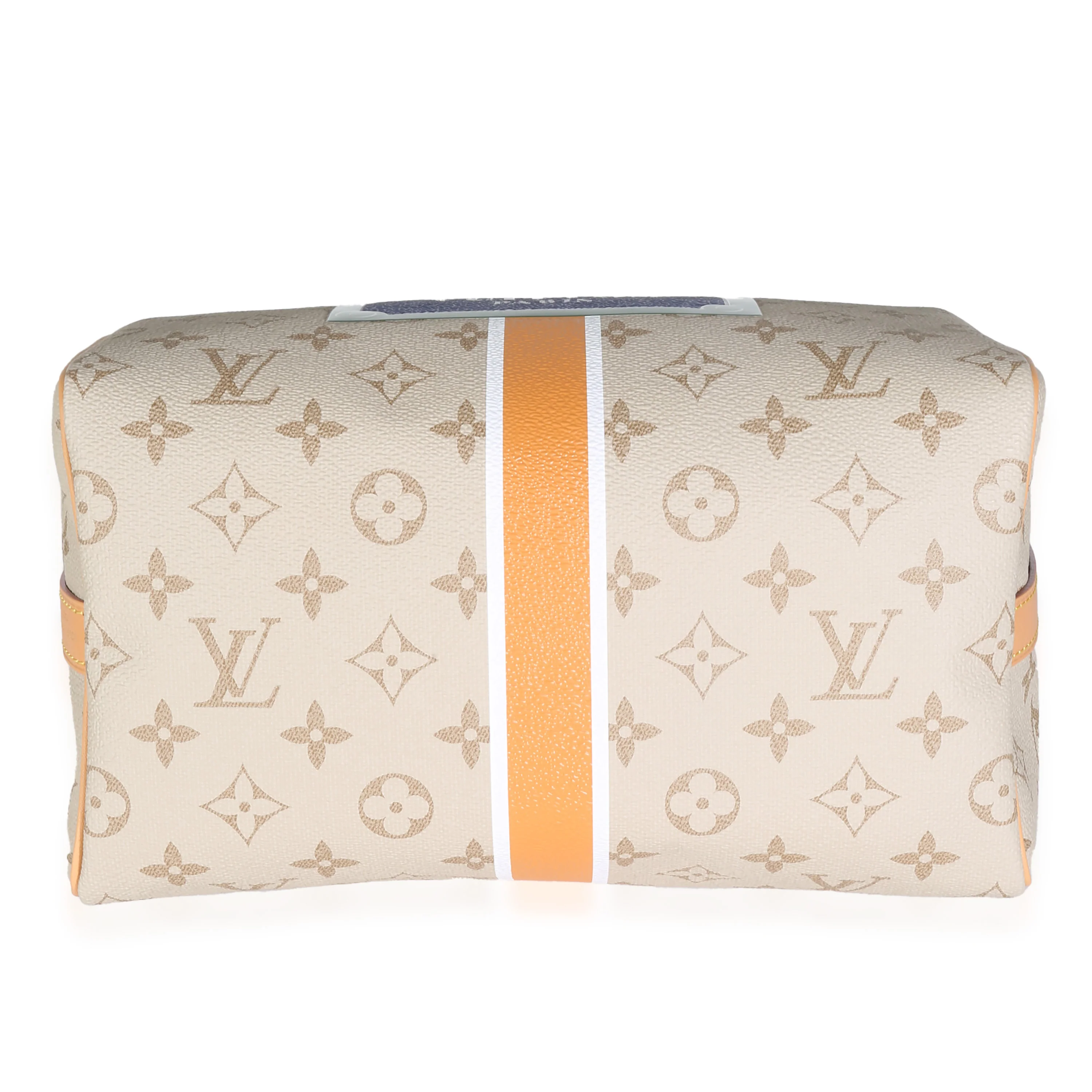 Beige Ocher Monopaname Canvas Speedy Bandouliere 25 - Image 5