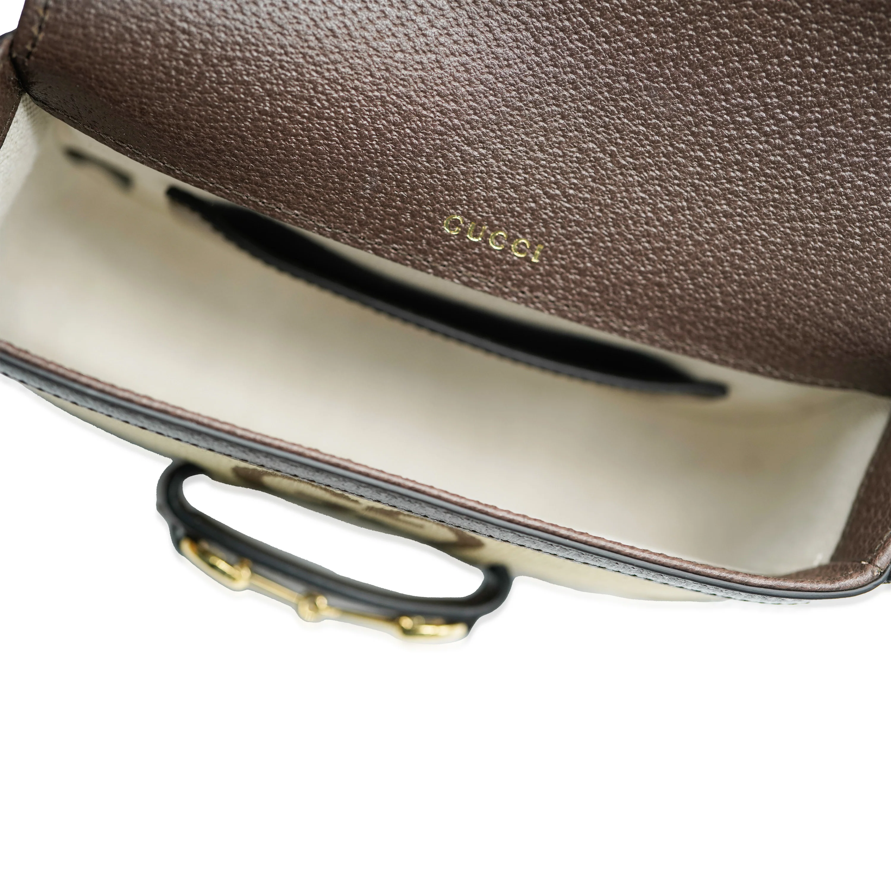 Beige Jumbo GG Canvas Mini Horsebit 1955 - Image 10