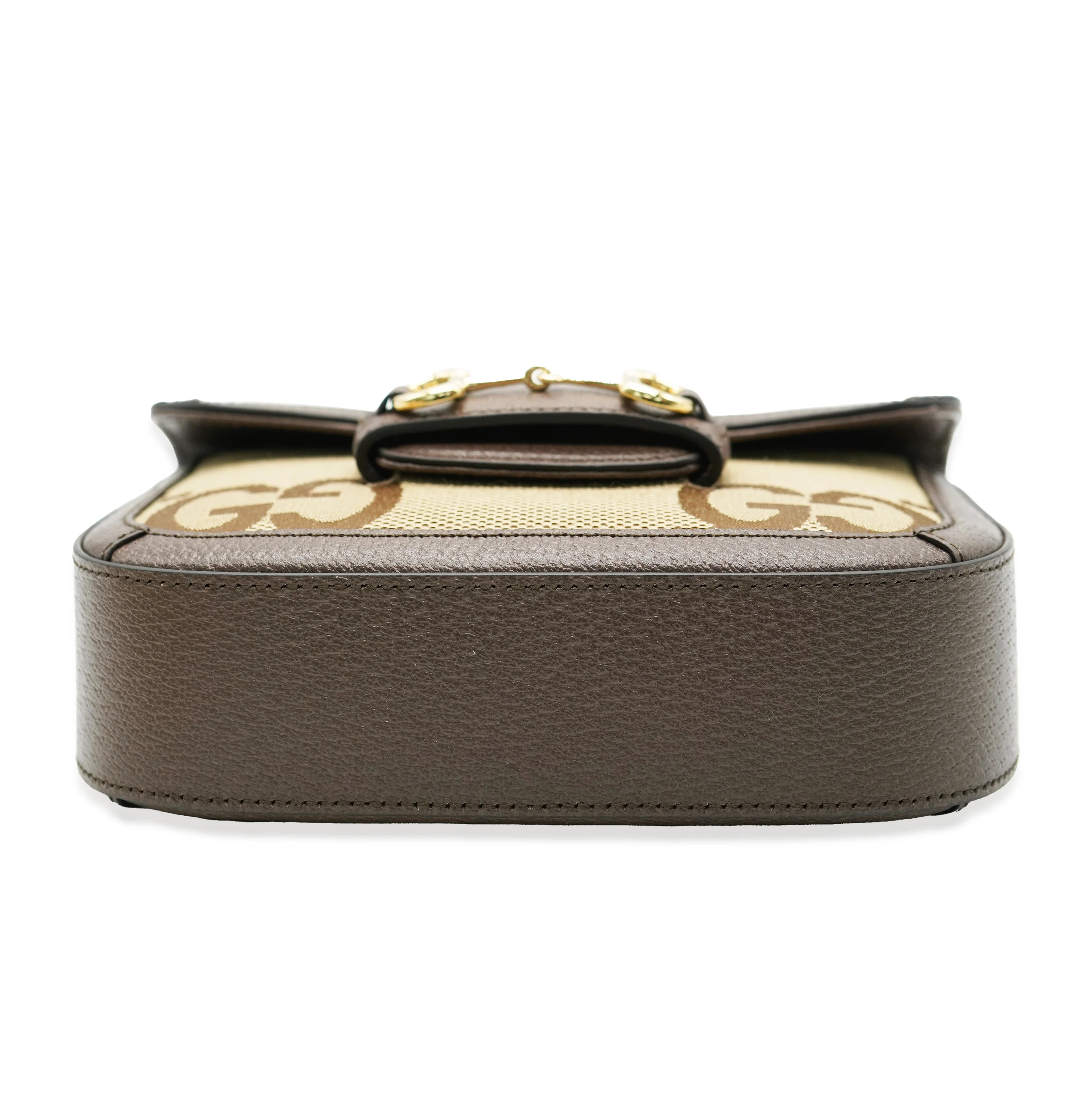 Beige Jumbo GG Canvas Mini Horsebit 1955 - Image 5