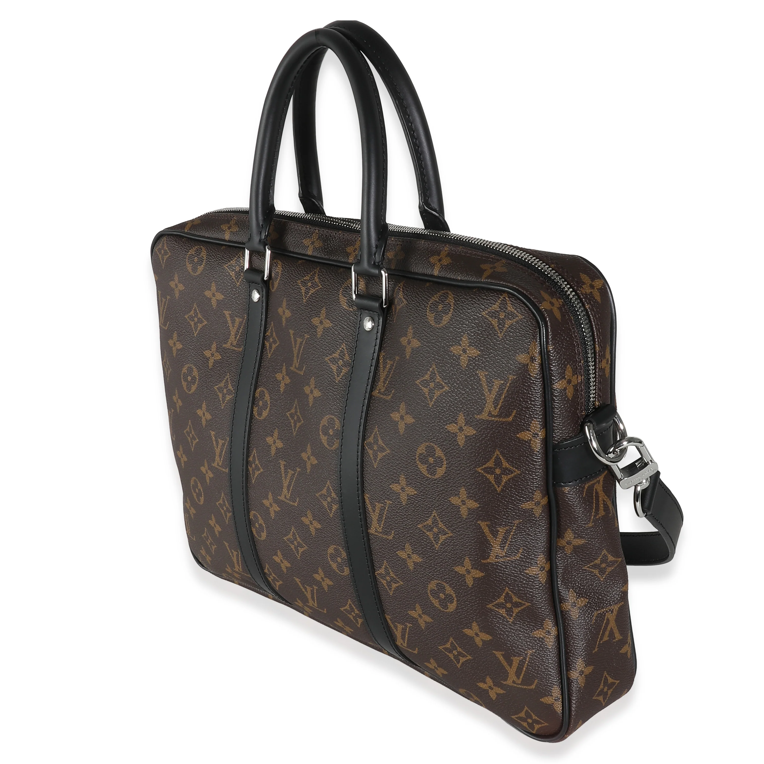 Monogram Macassar Porte Documents Voyage PM - Image 2