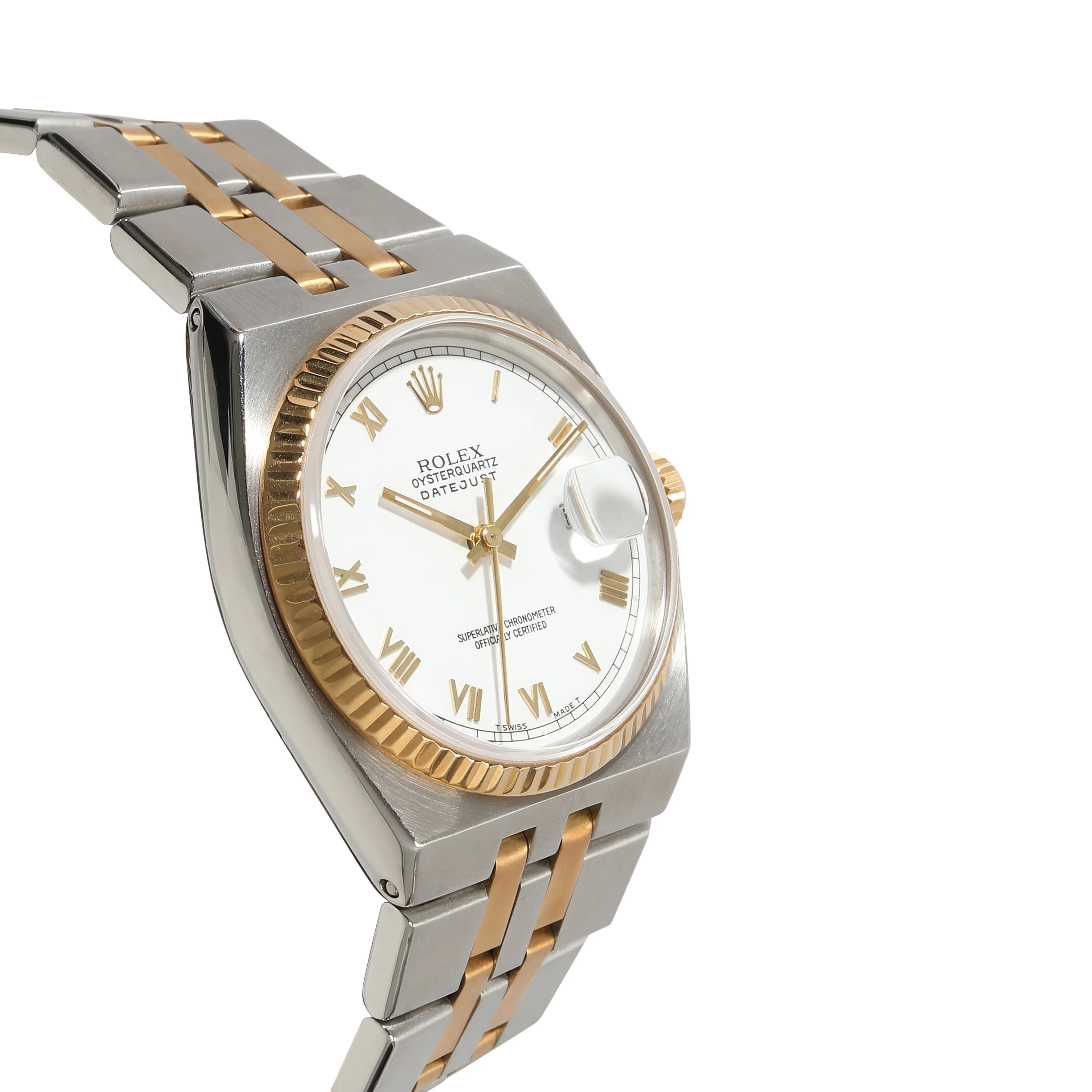 Oysterquartz 17013 Mens Watch in 18kt Stainless Steel/Yellow Gold - Image 2