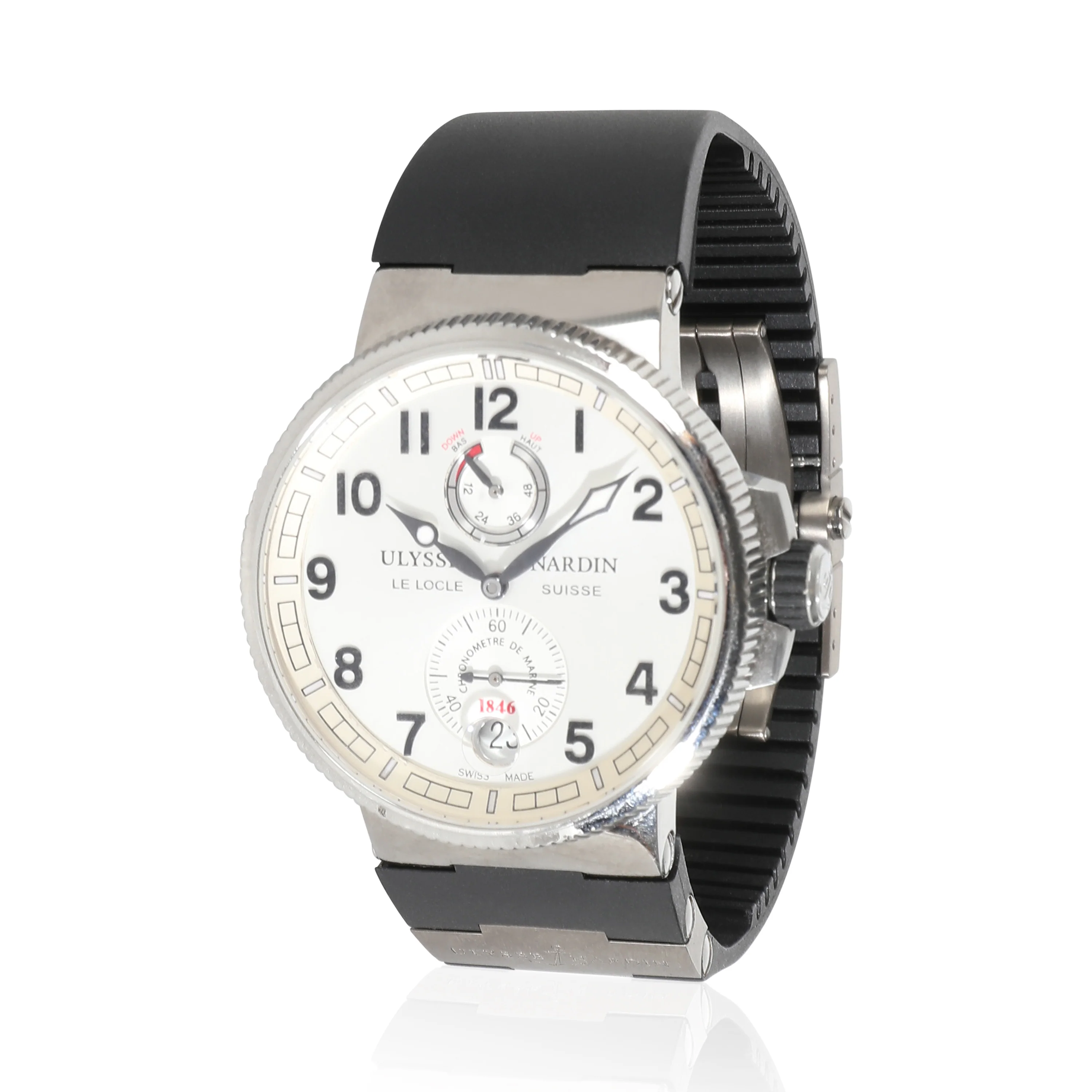Marine Chronometer 1183-126-61 Mens Watch in Stainless Steel