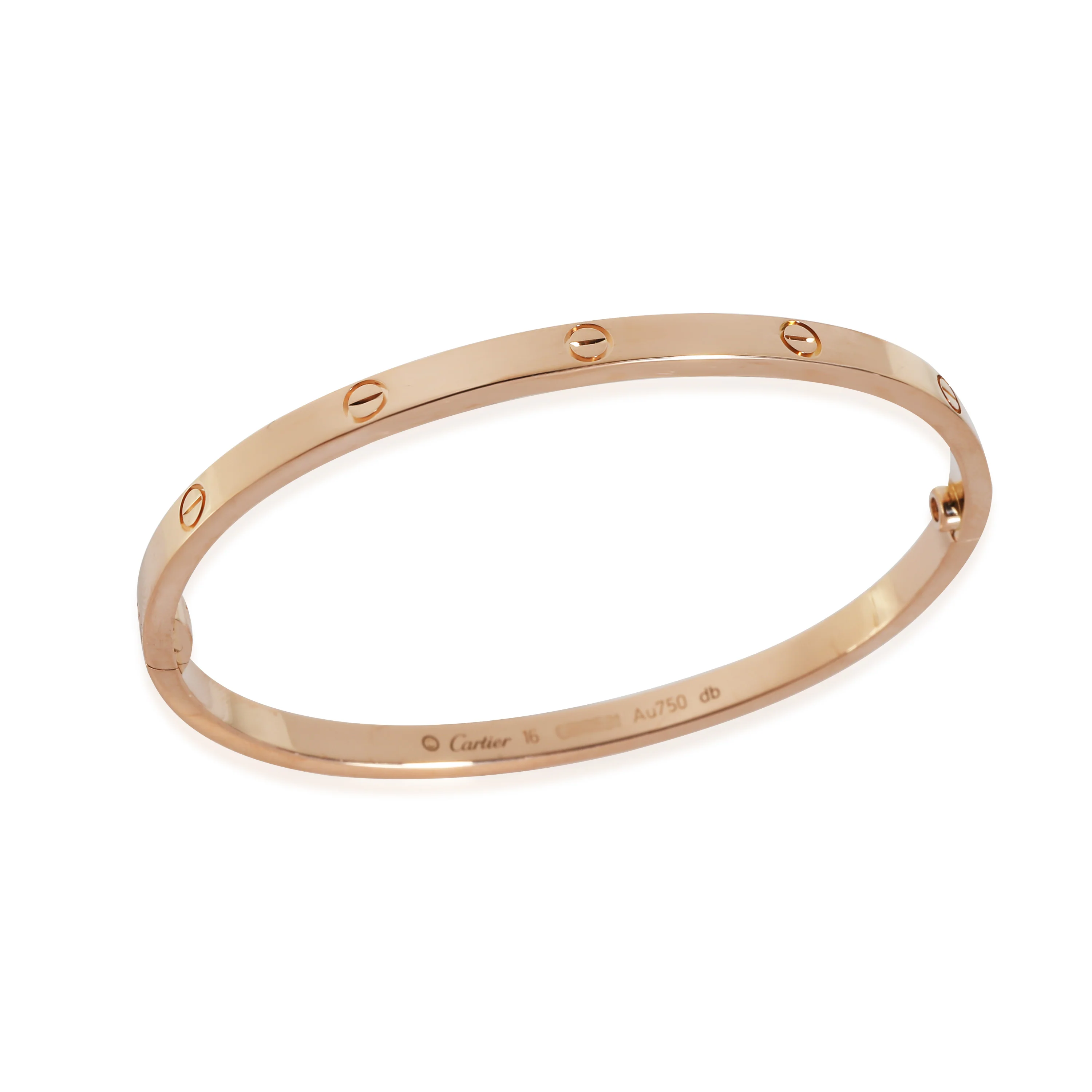 Love Bracelet in 18k Rose Gold - Image 3