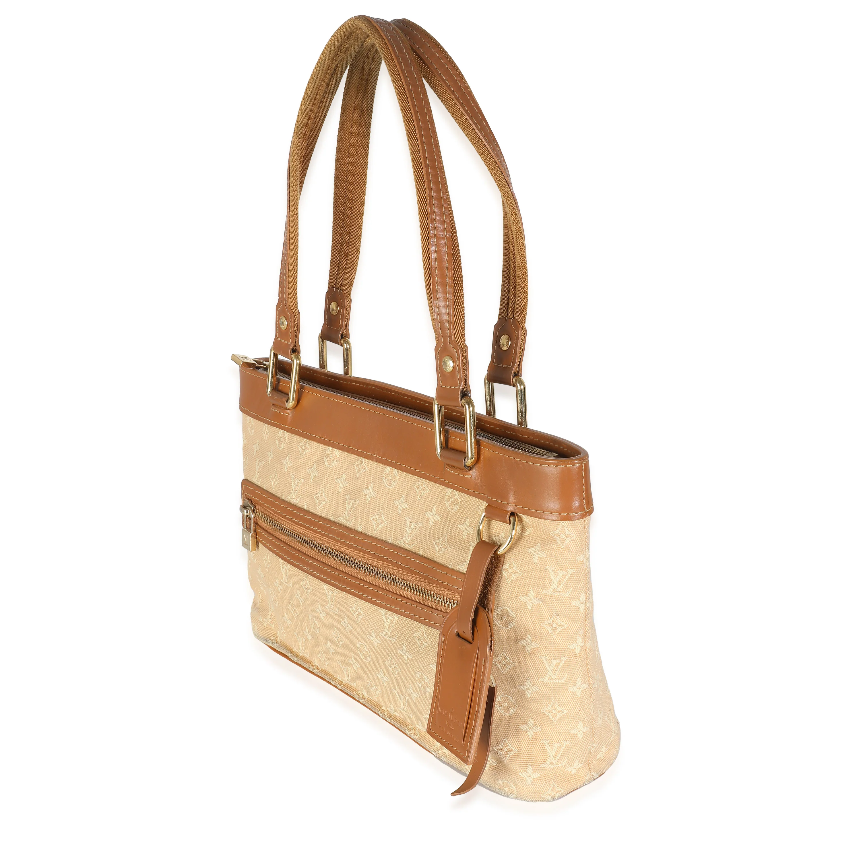 Beige Monogram Mini Lin Lucille PM - Image 2