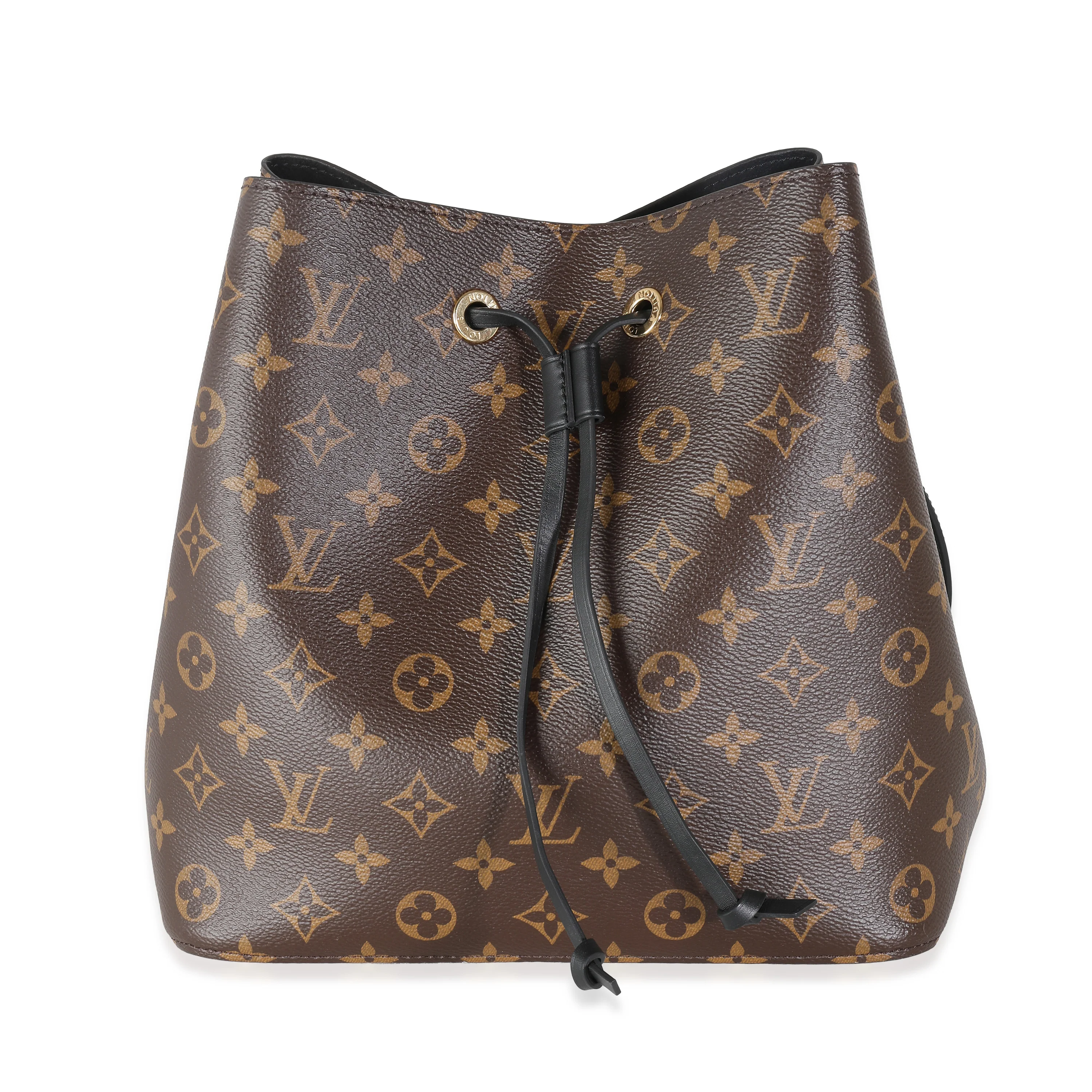 Black Monogram Canvas NeoNoe MM