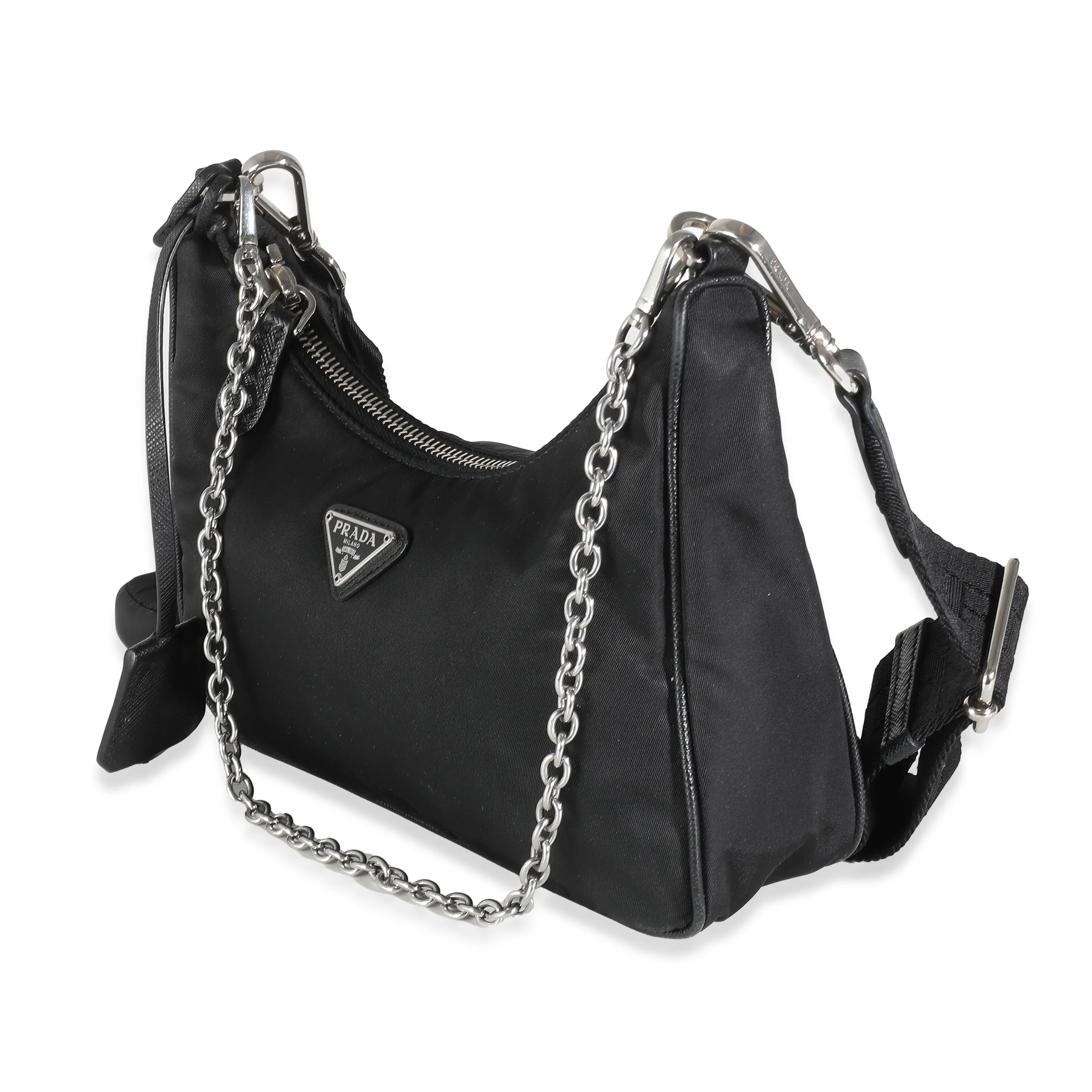 Black Re-Nylon Re-Edition 2005 Bag - Image 2