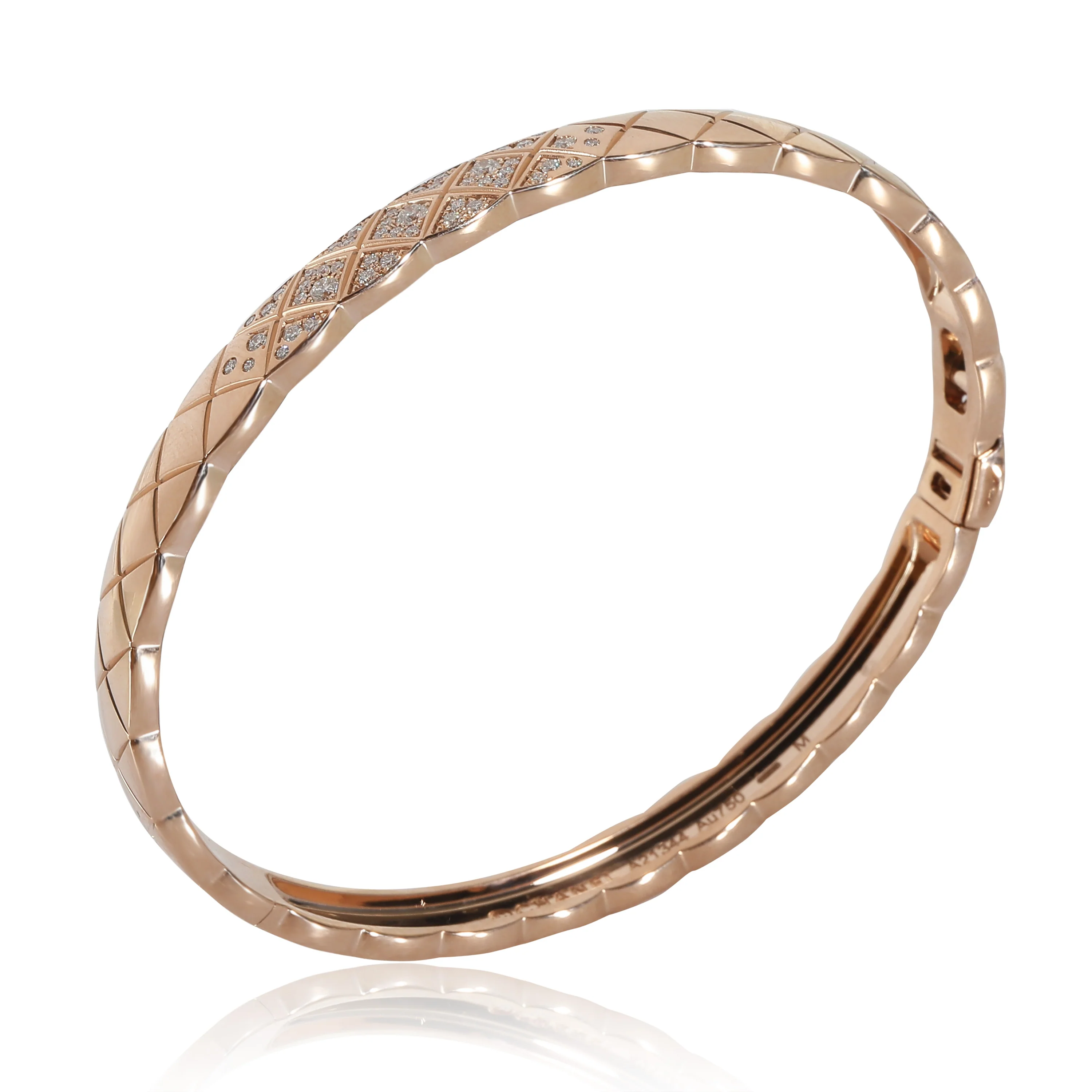Coco Crush Bracelet in 18k Rose Gold 0.34 CTW - Image 3