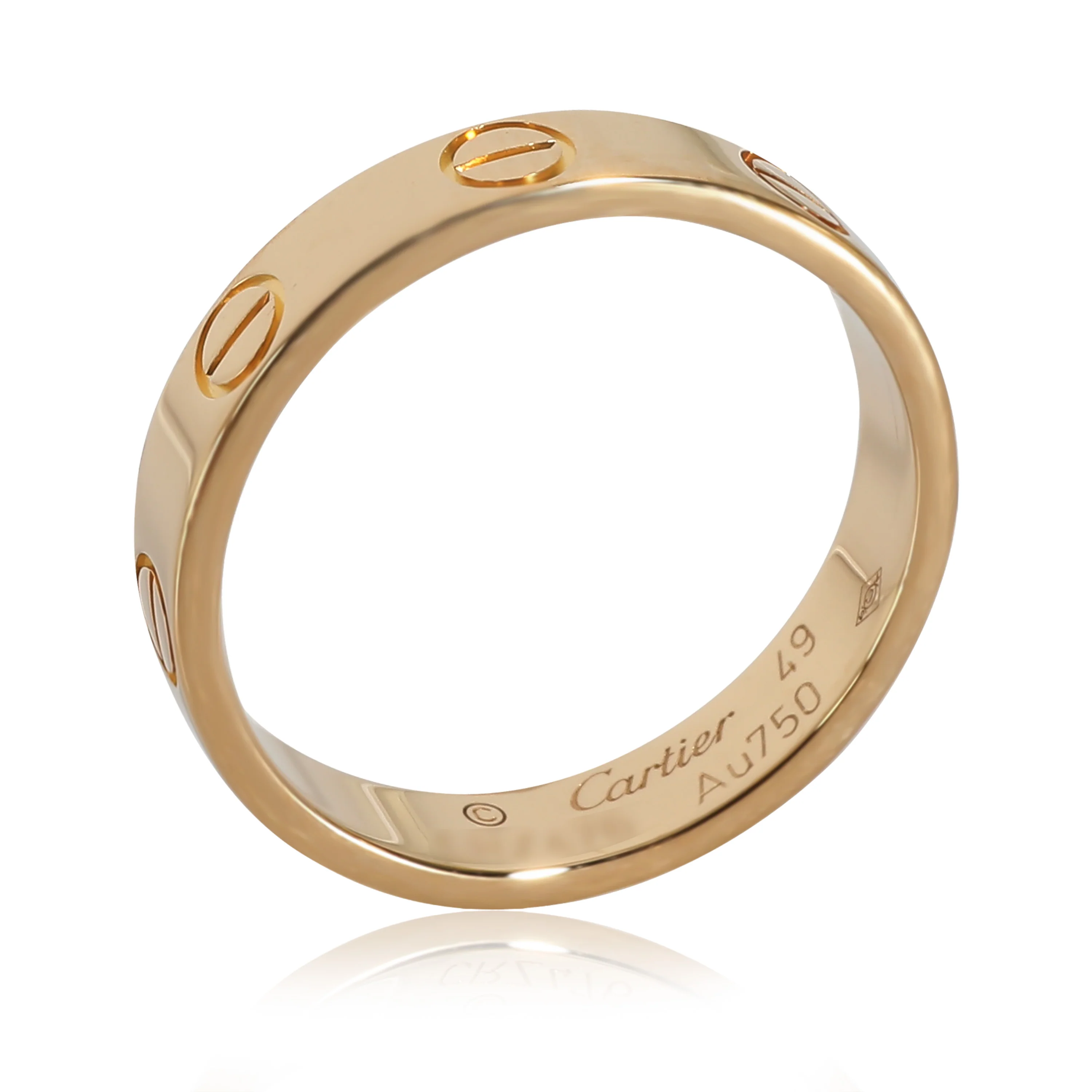 Love Wedding Band (Yellow Gold) - Image 2