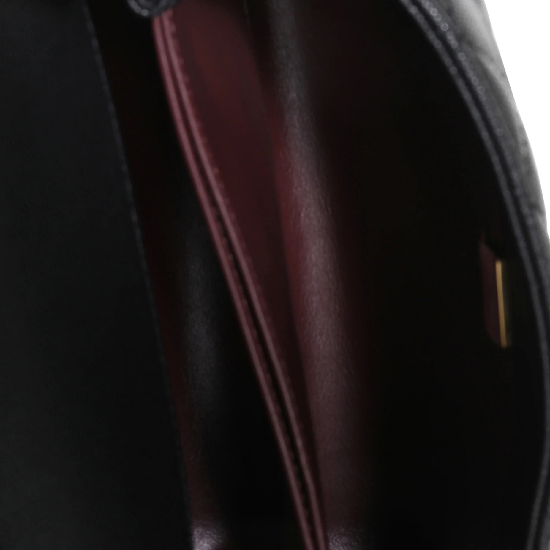 Black Quilted Caviar Mini Coco Top Handle Bag - Image 8
