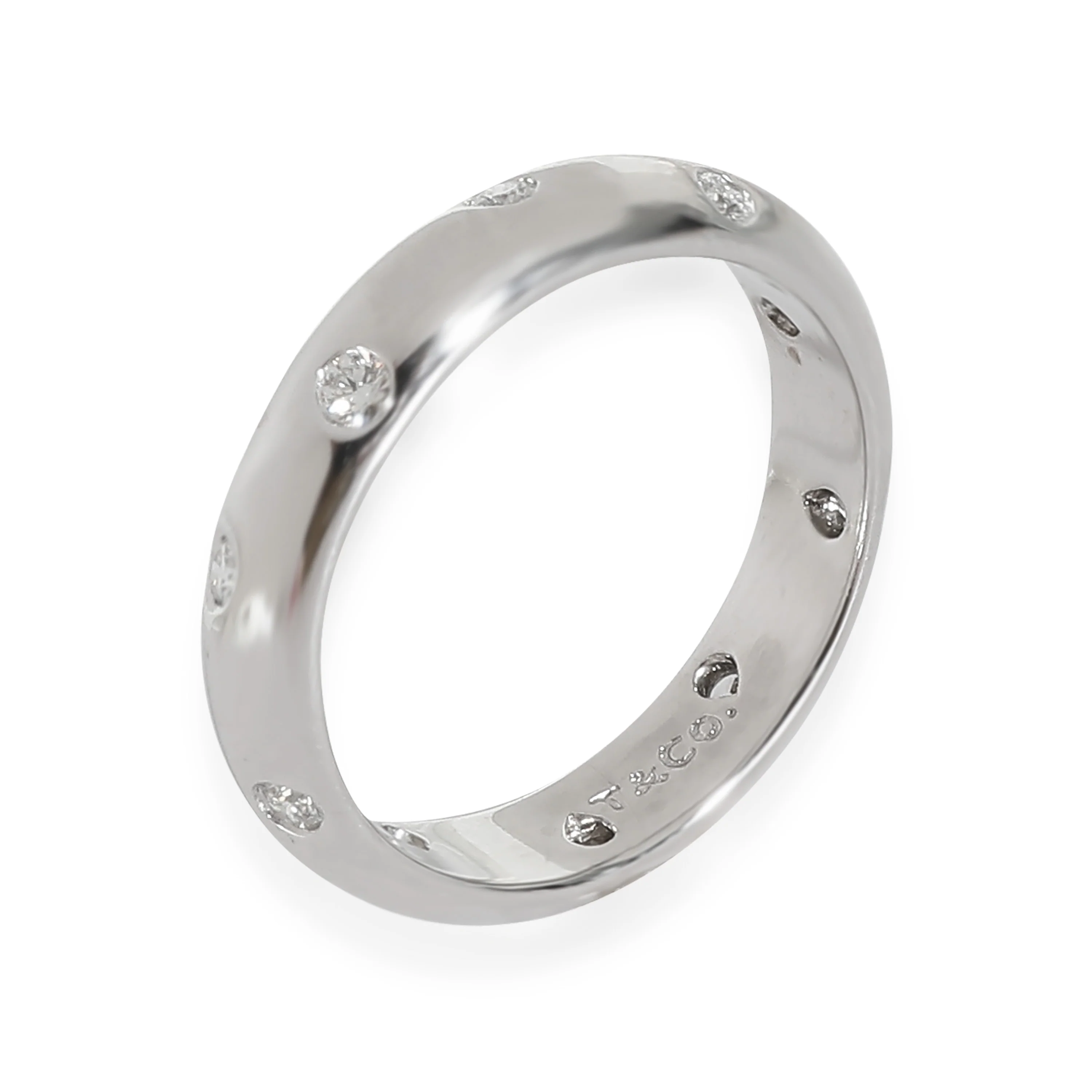 Etoile Band in  Platinum 0.22 CTW - Image 5
