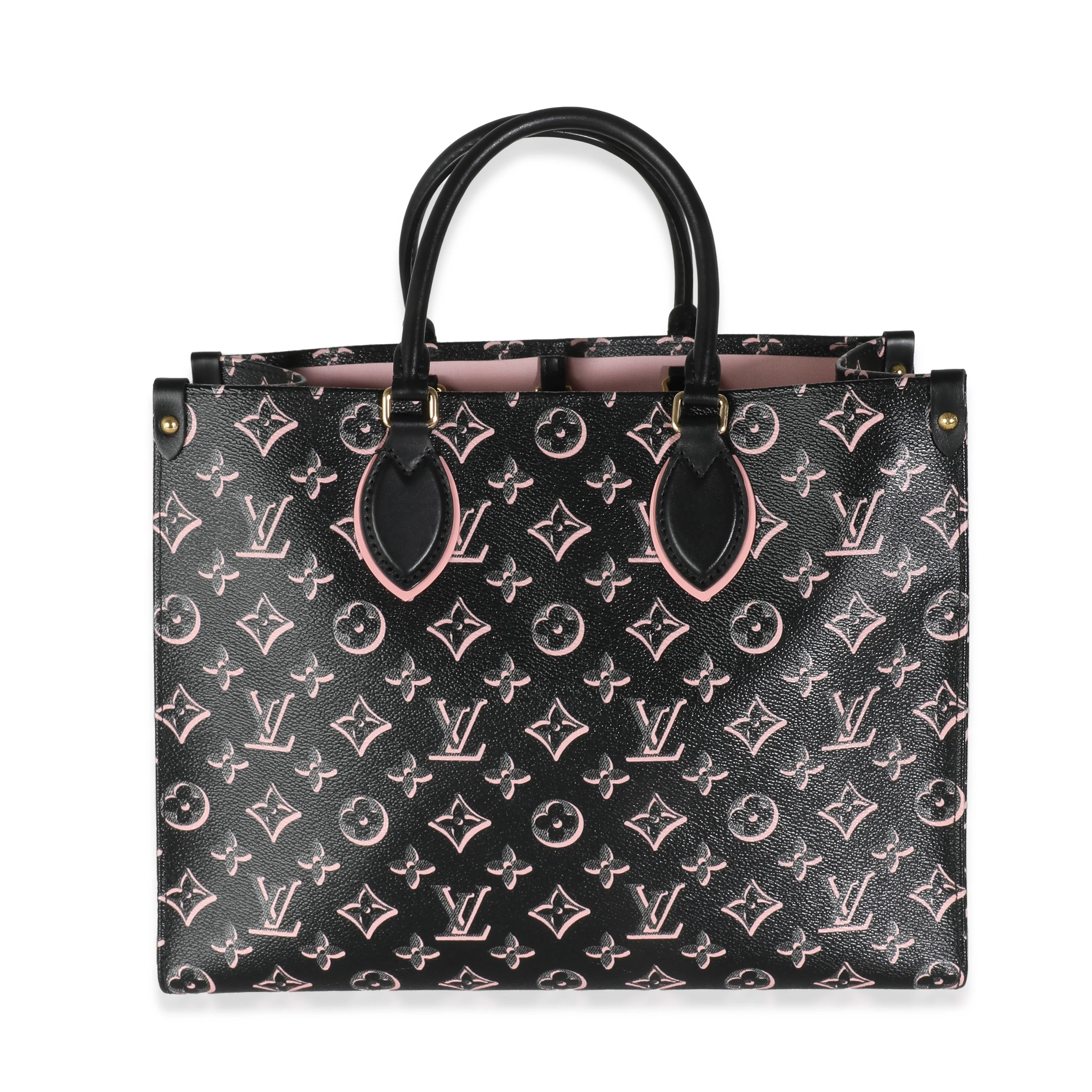 Black Monogram Canvas Fall For You Onthego MM - Image 3
