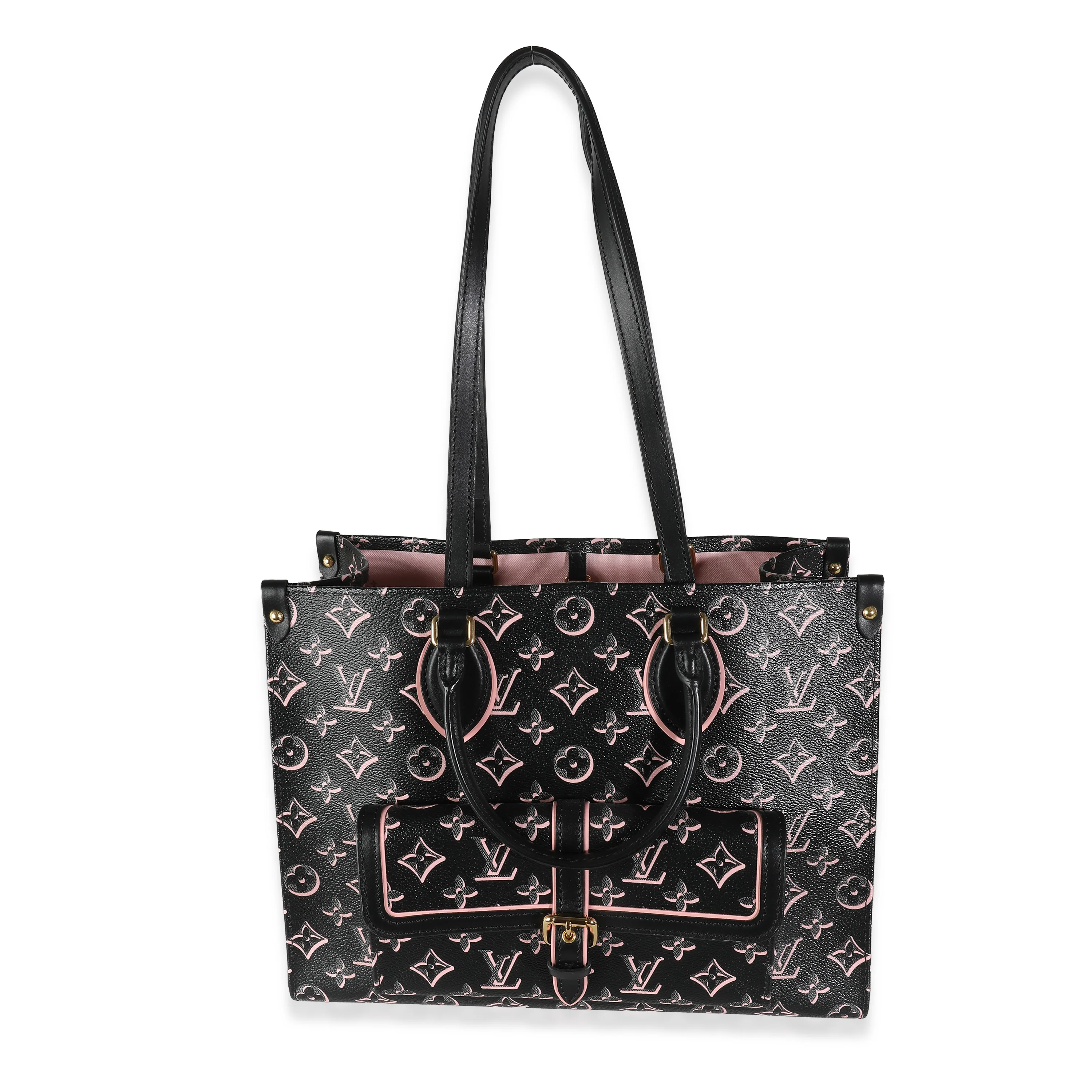 Black Monogram Canvas Fall For You Onthego MM - Image 6