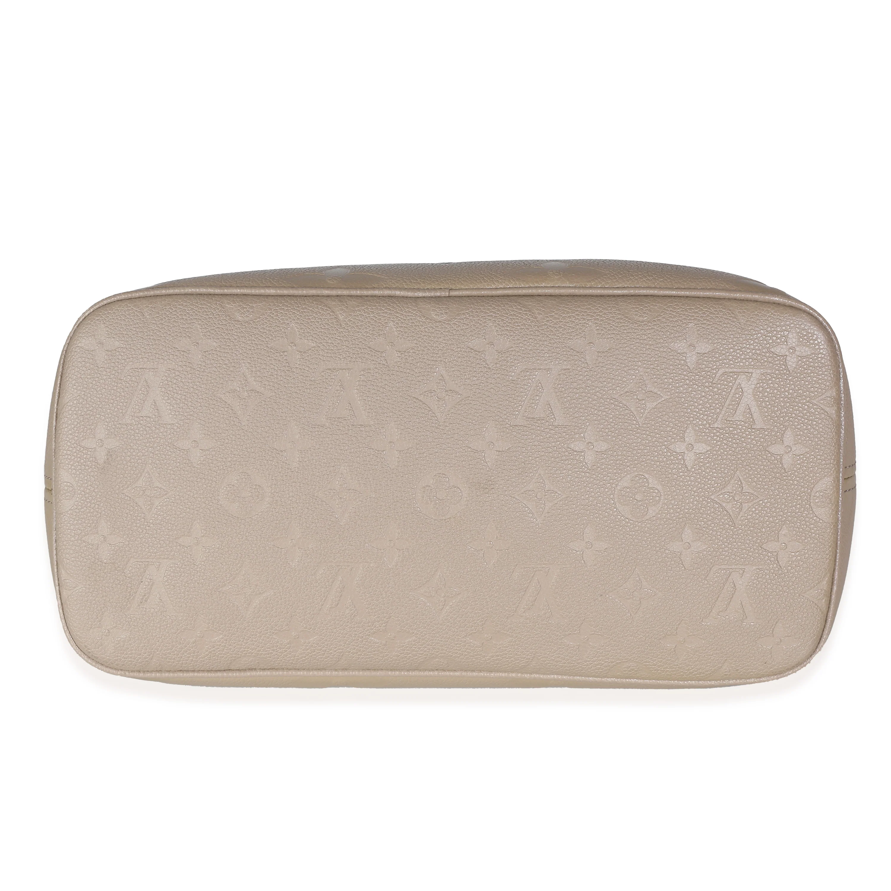 Tourterelle Giant Empreinte Monogram Neverfull MM - Image 5