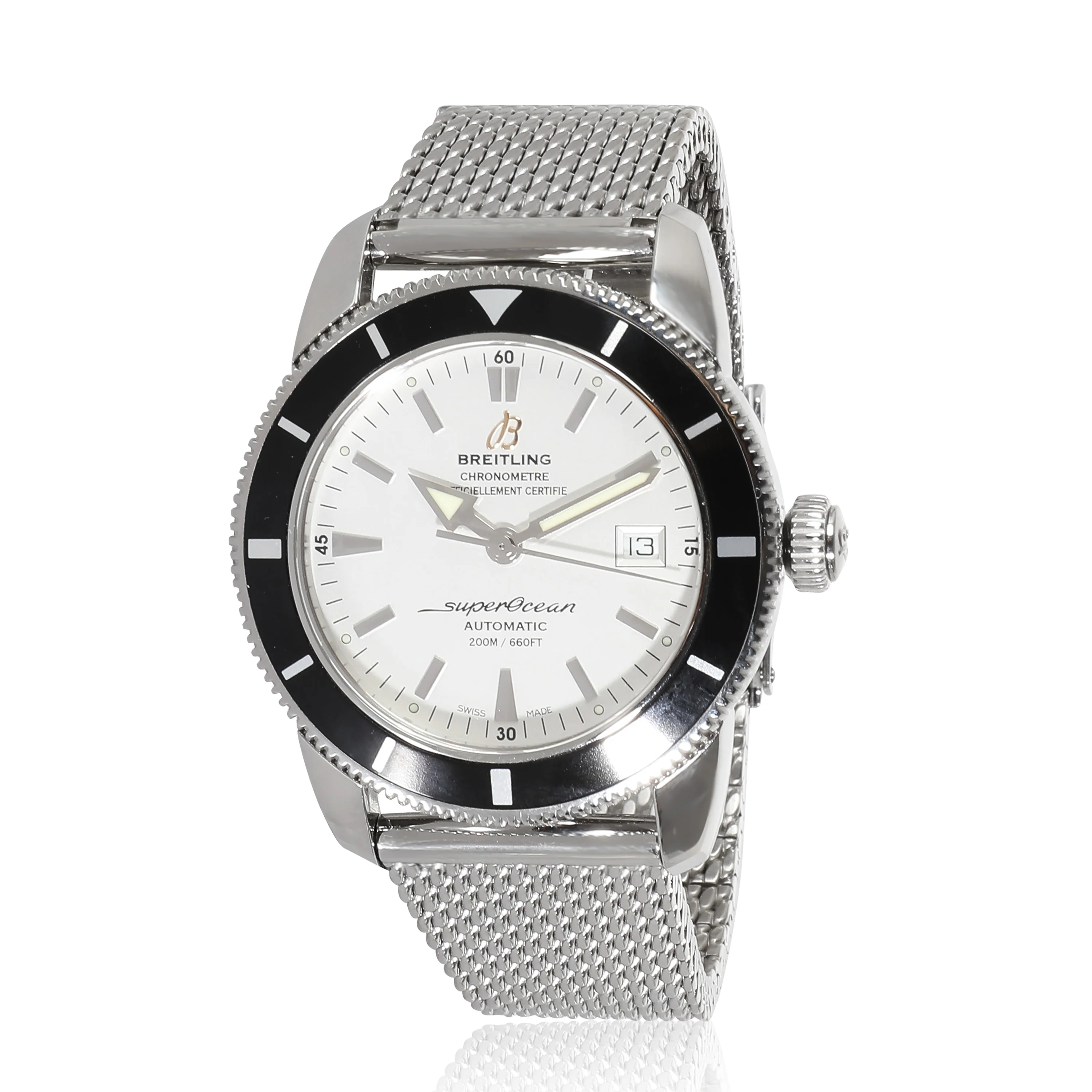 Superocean Heritage A1732136/G717 Mens Watch in Stainless Steel