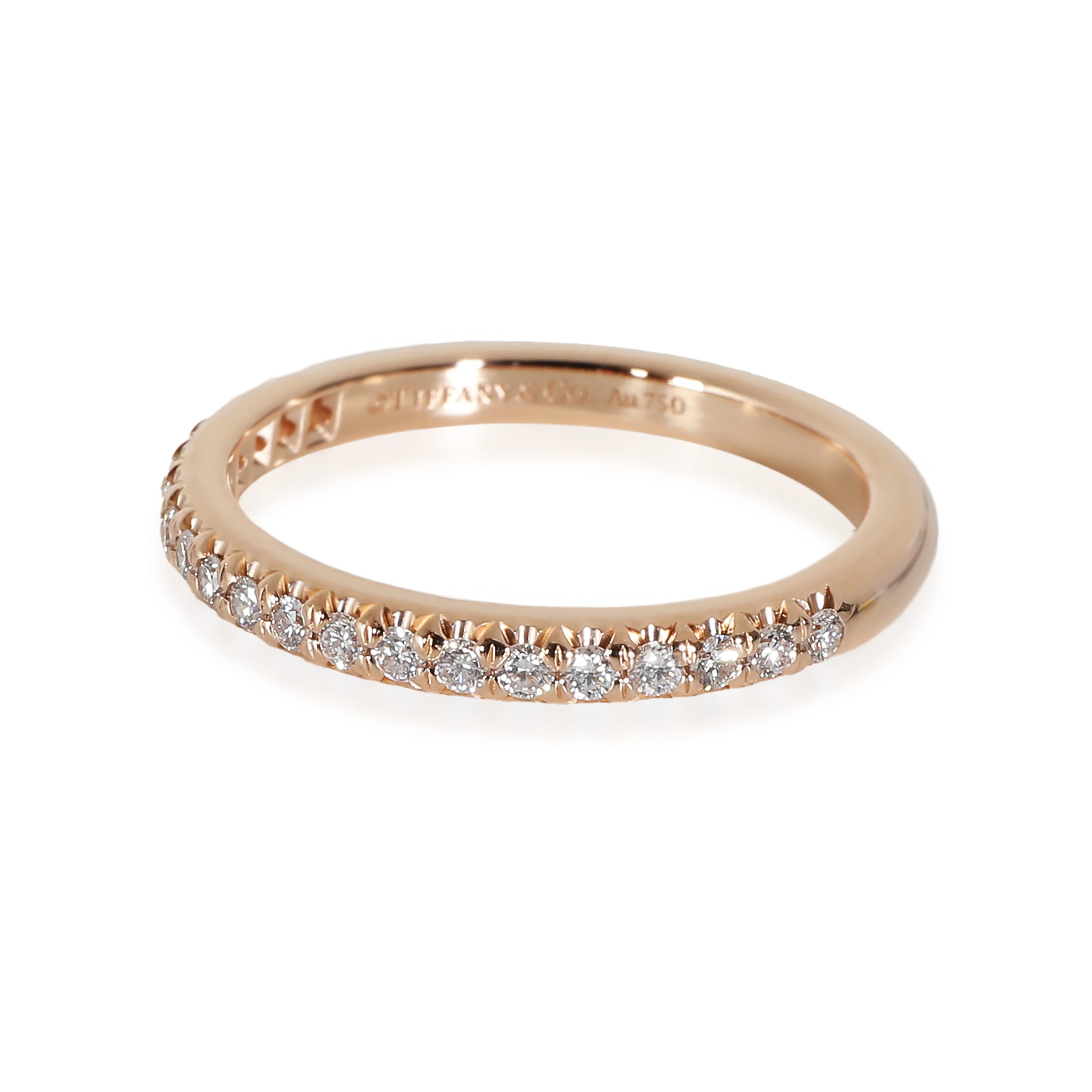 Soelste Band in 18k Rose Gold 0.17 CTW - Image 2