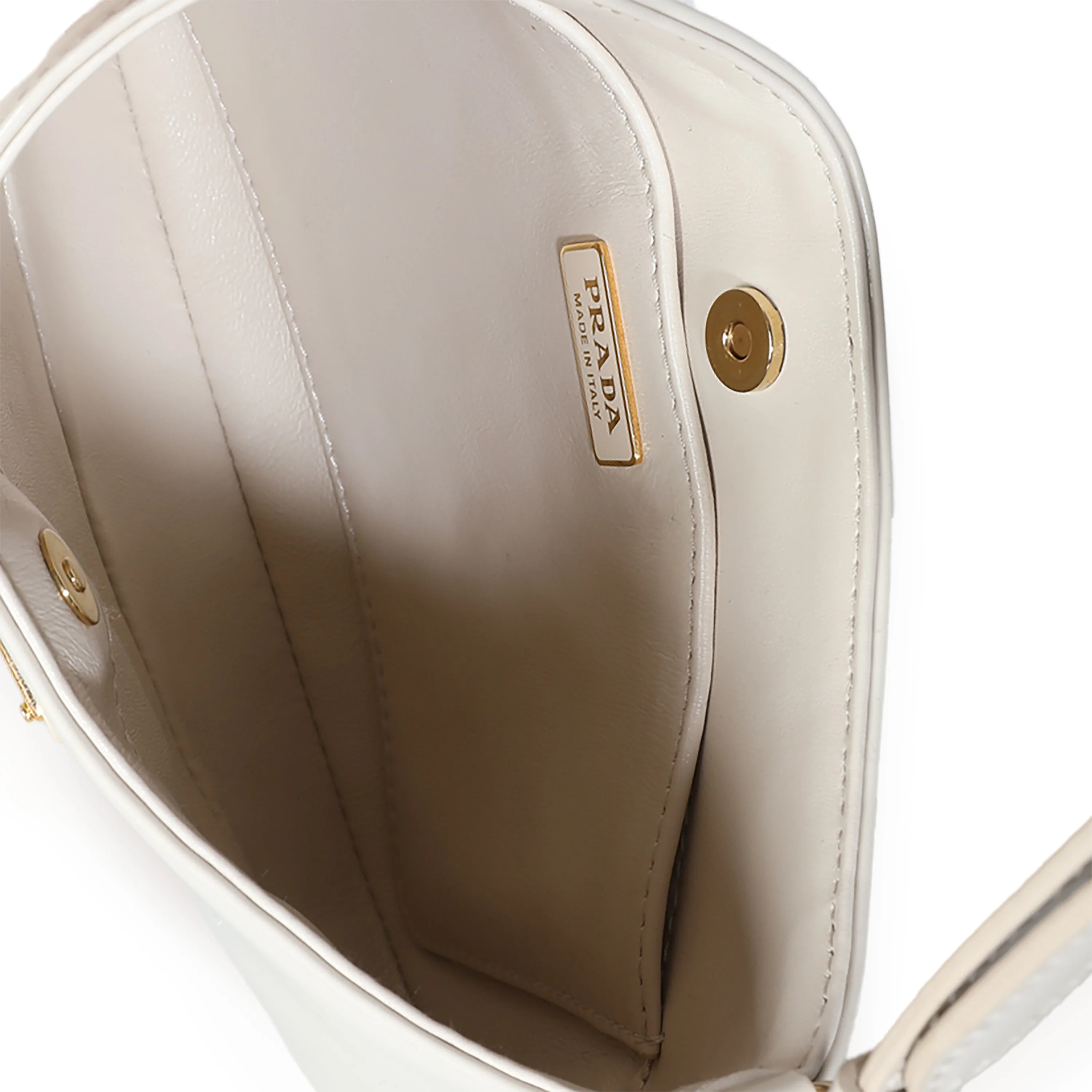 Ivory Patent Cleo Bag - Image 8