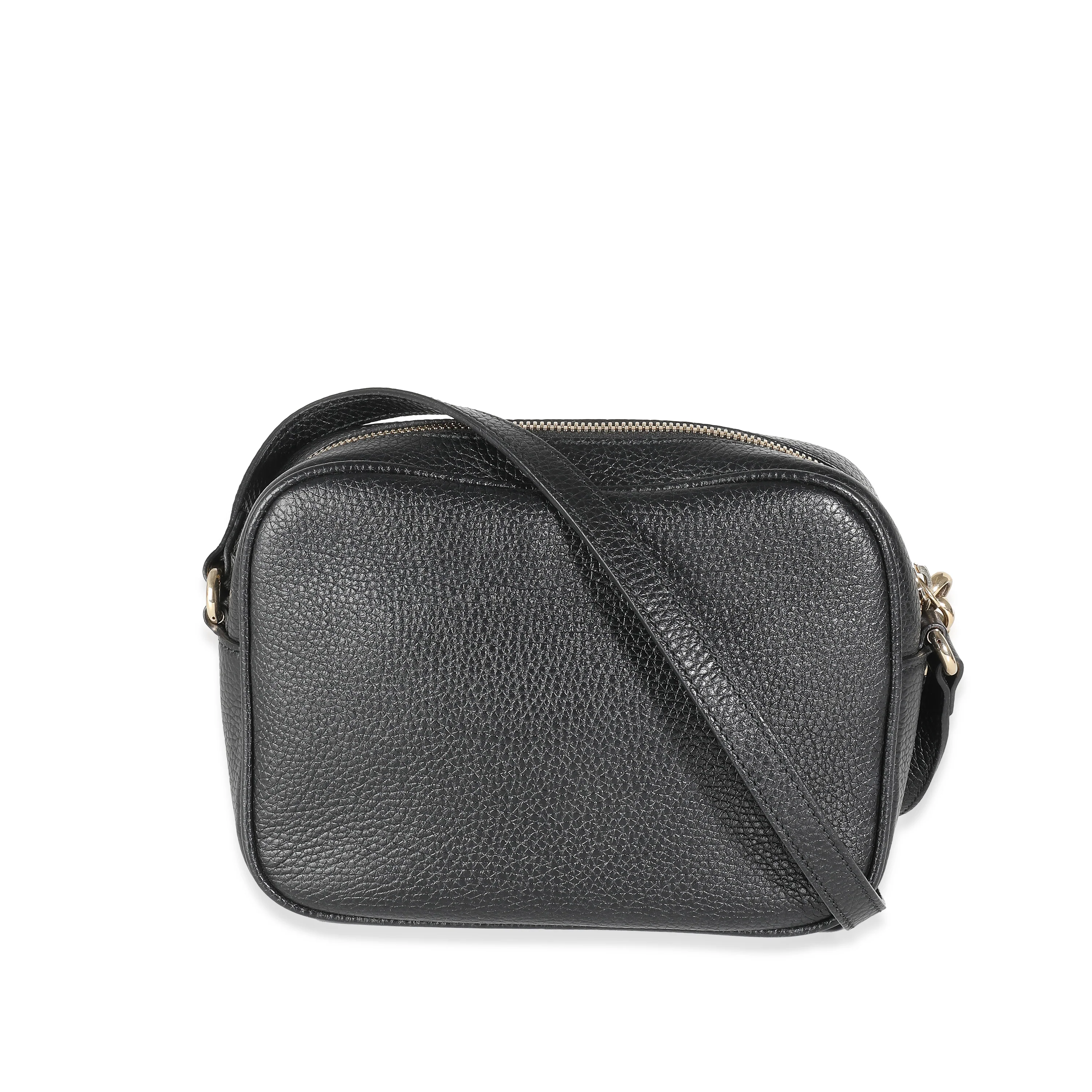 Black Pebbled Calfskin Soho Disco Bag - Image 4