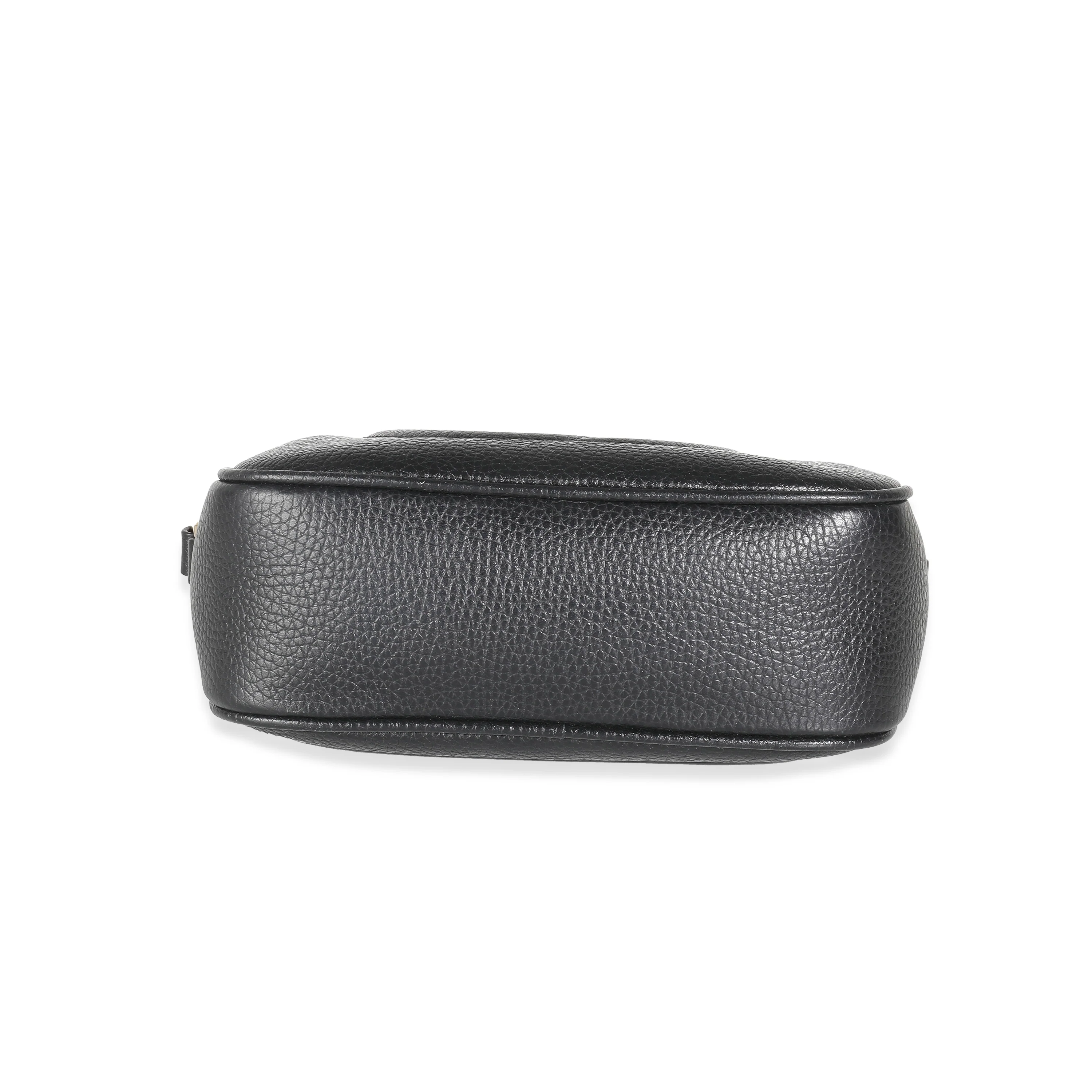 Black Pebbled Calfskin Soho Disco Bag - Image 5
