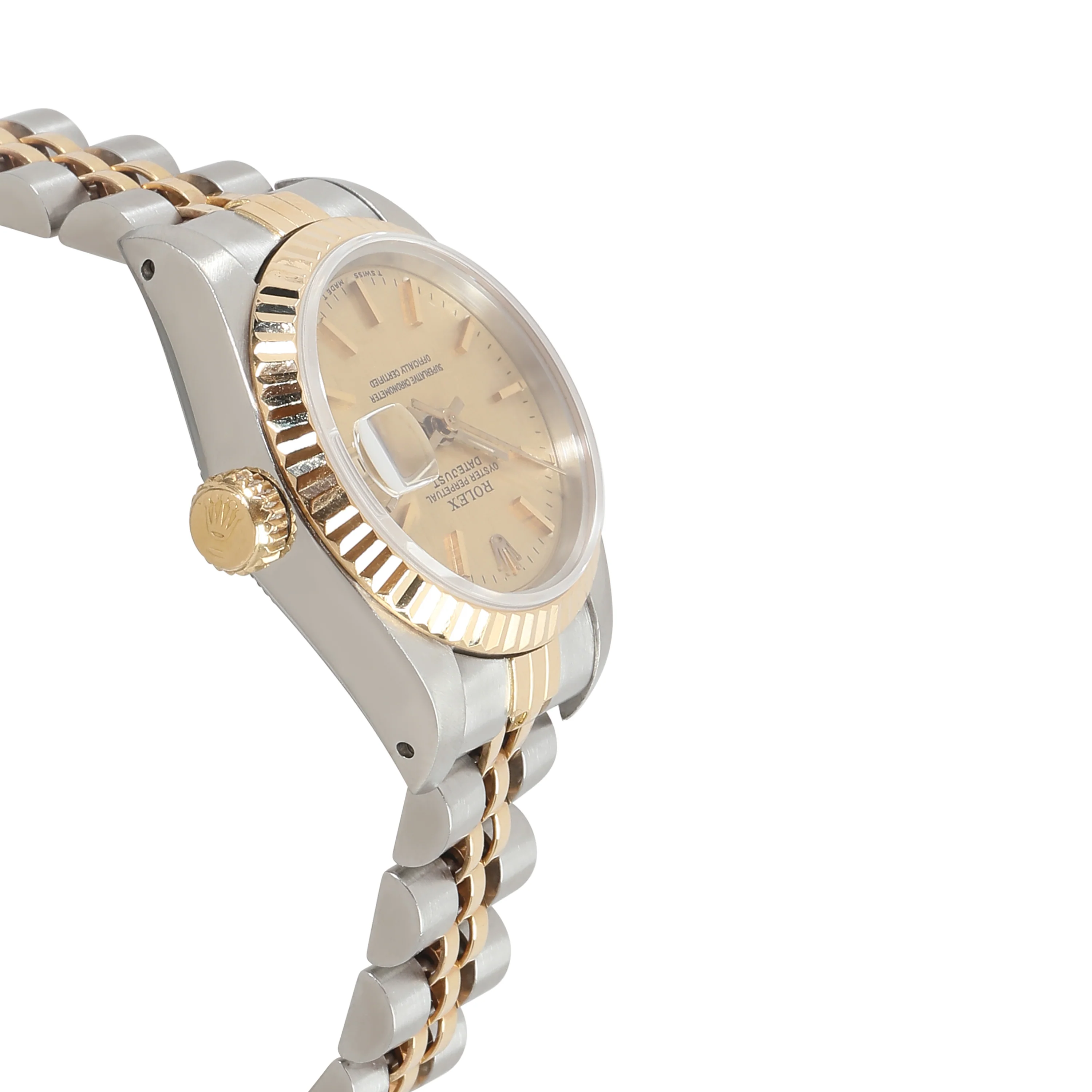 Datejust 69173 Womens Watch in 18kt Stainless Steel/Yellow Gold - Image 2