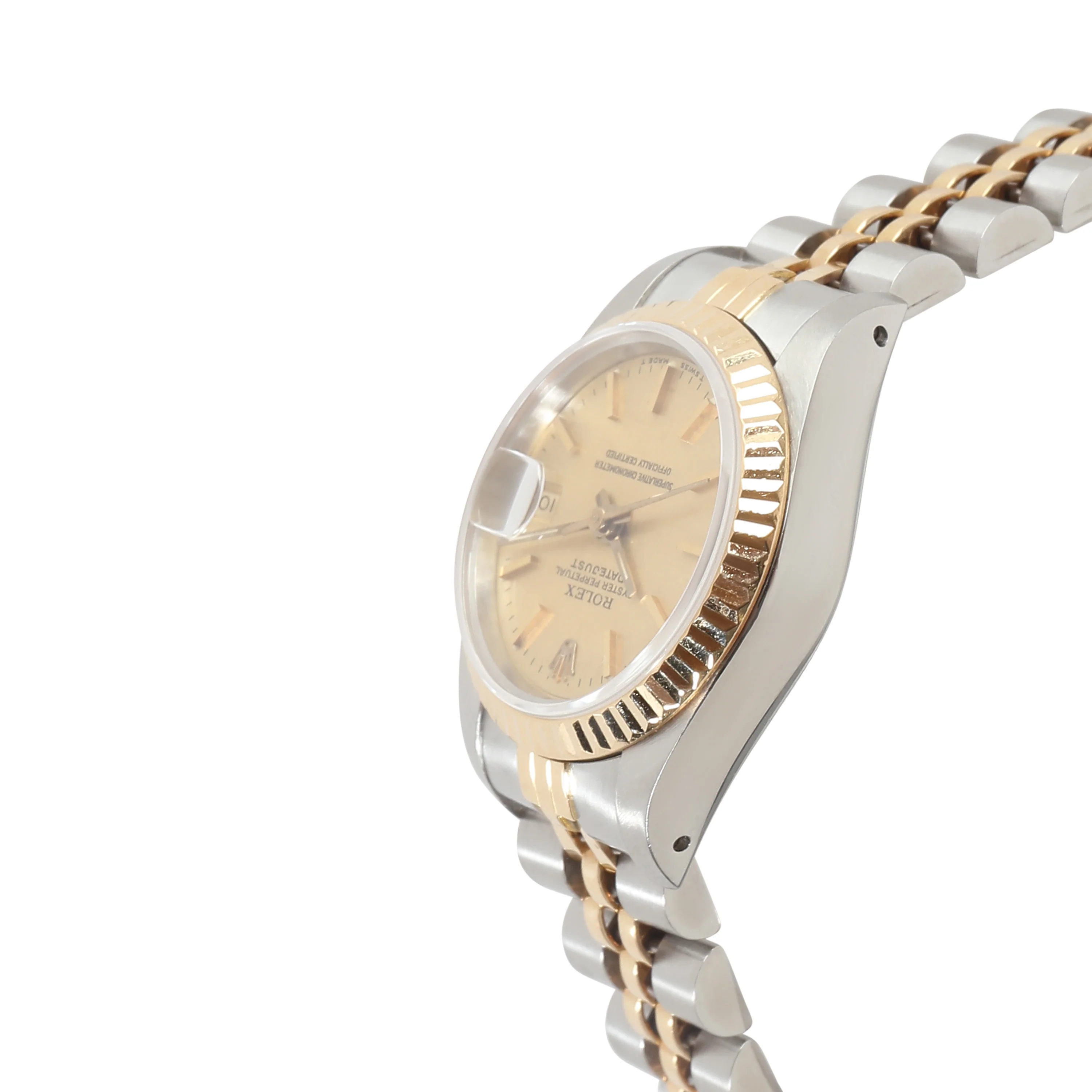 Datejust 69173 Womens Watch in 18kt Stainless Steel/Yellow Gold - Image 3