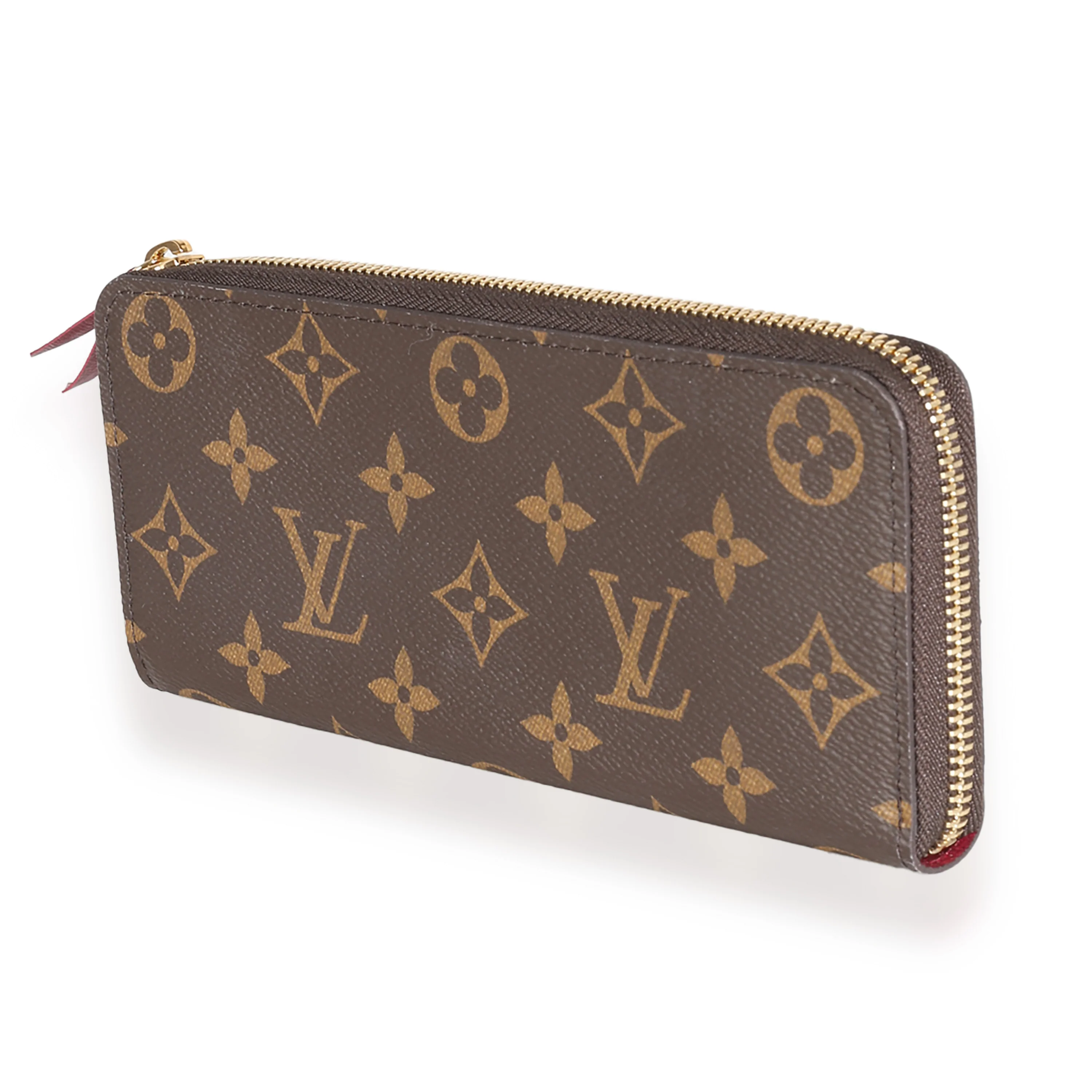 Fuchsia Monogram Canvas Clemence Wallet - Image 2