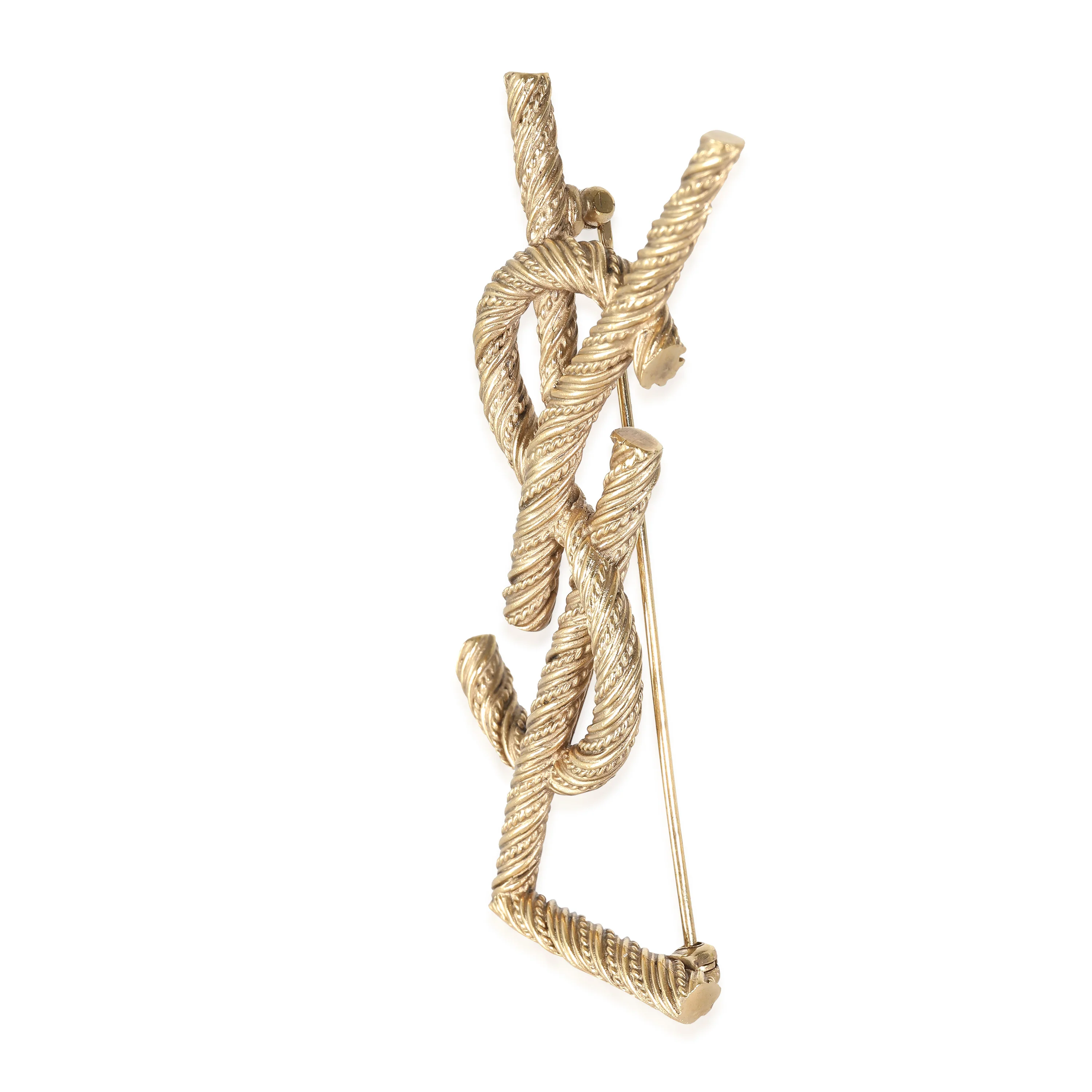 Vintage Gold Tone Brooch - Image 2