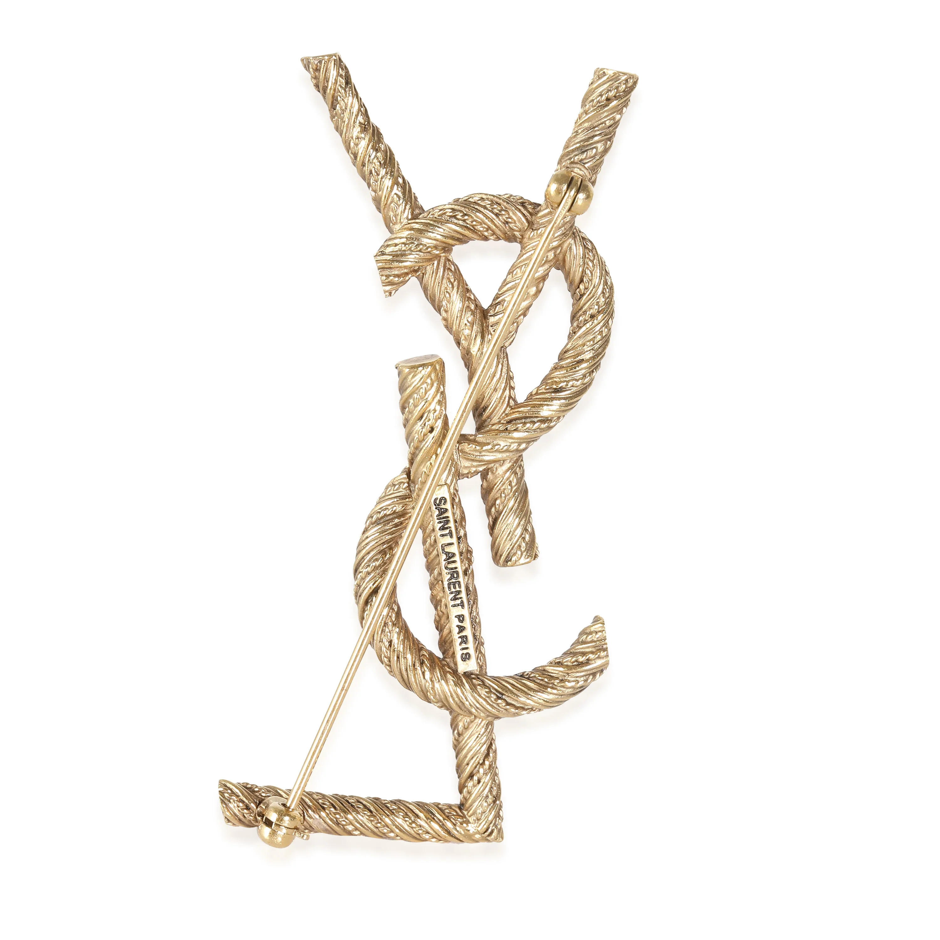 Vintage Gold Tone Brooch - Image 3