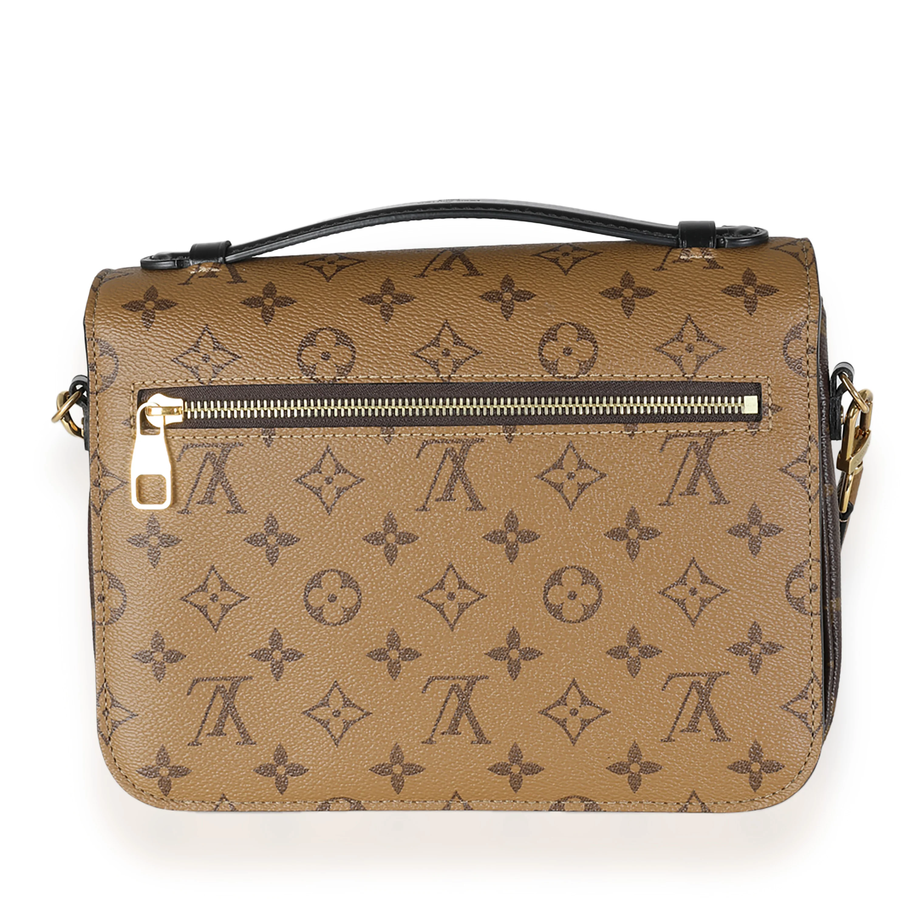 Reverse Monogram Canvas Pochette Metis - Image 4