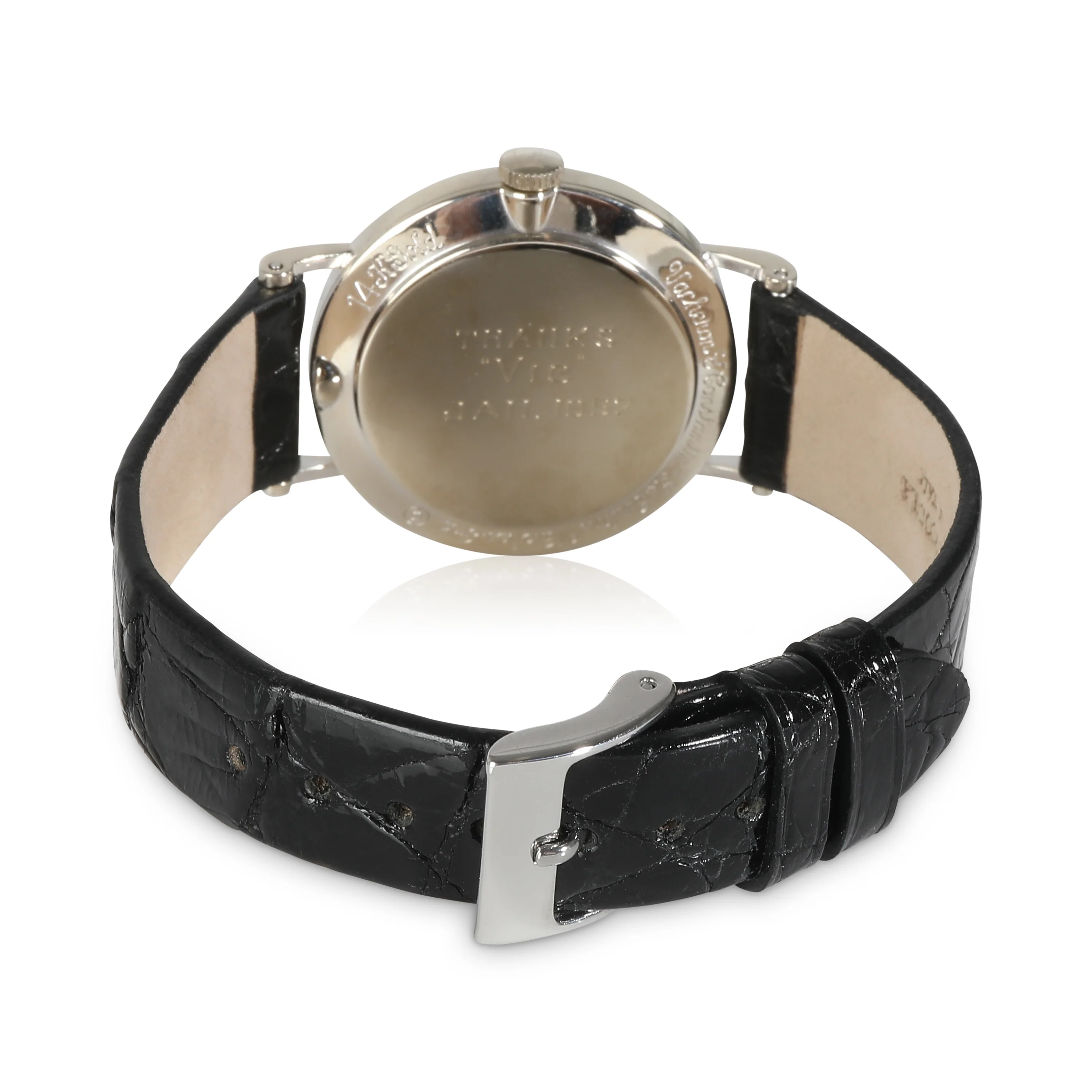 Mystery Dial 727-722-103D Unisex Watch in 14kt White Gold - Image 4