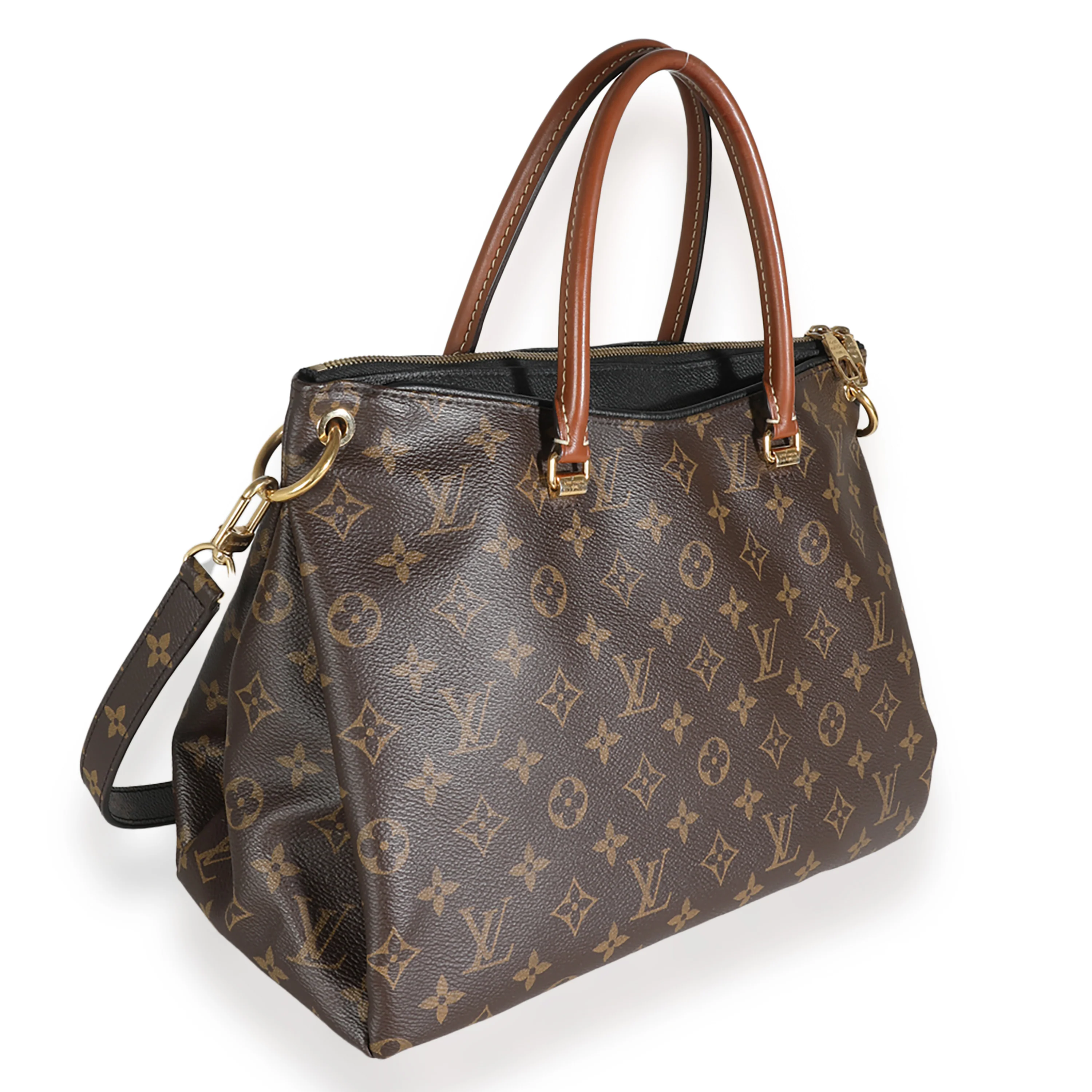 Black Monogram Canvas Pallas MM - Image 3