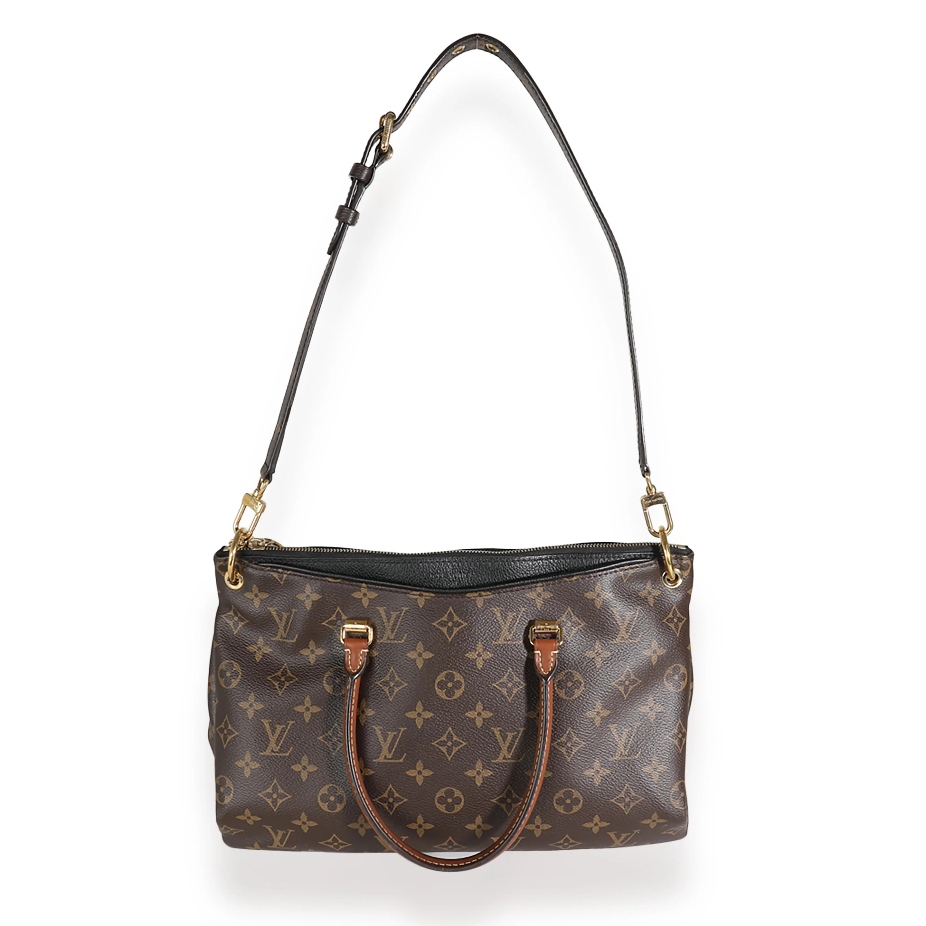 Black Monogram Canvas Pallas MM - Image 8