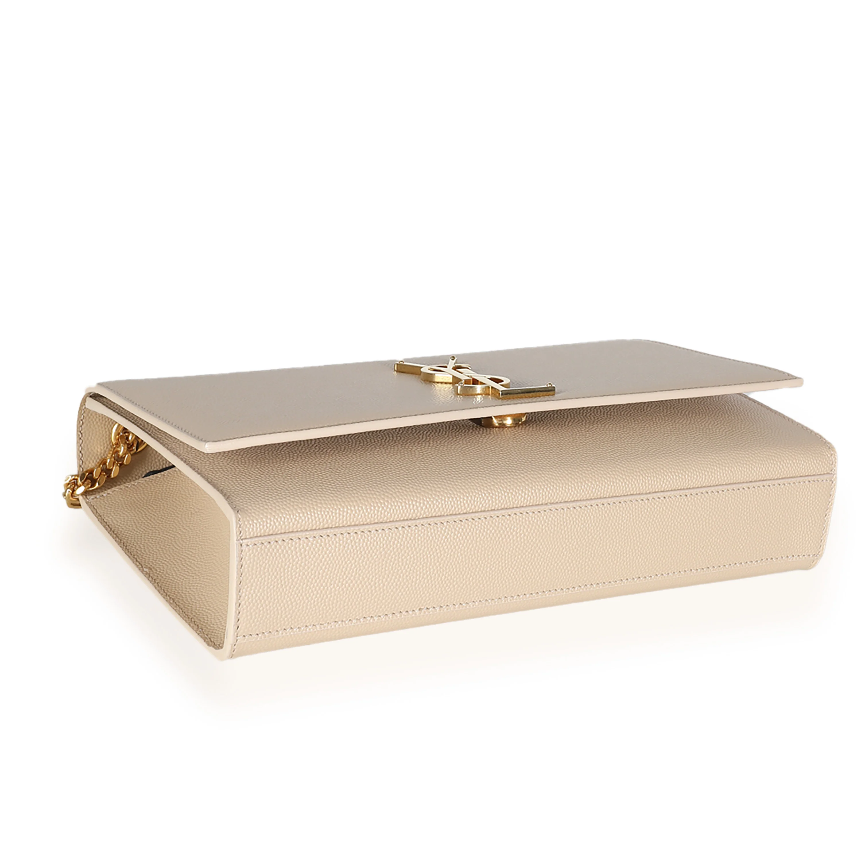 Dark Beige Grain De Poudre Medium Kate Chain Bag - Image 6