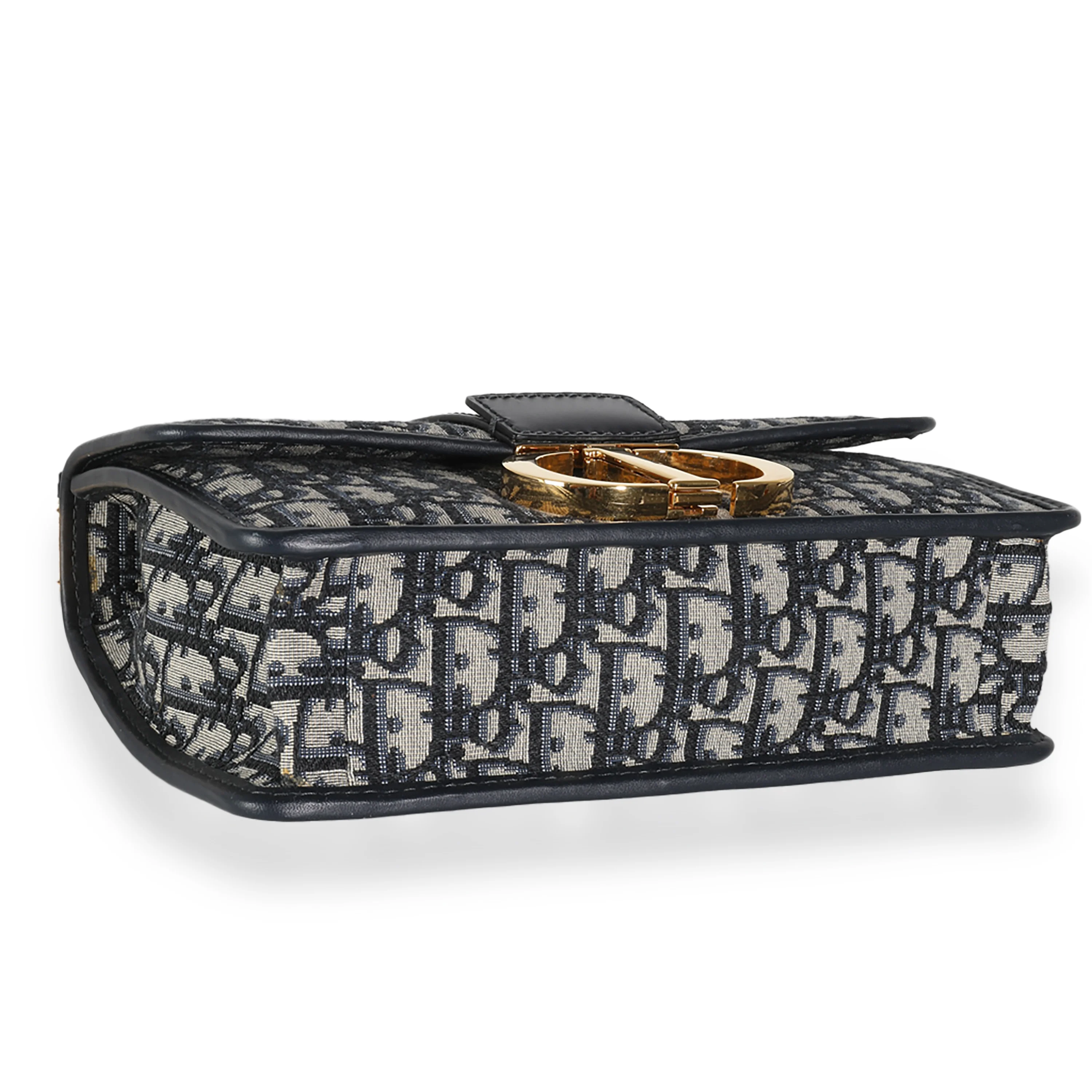 Navy Oblique Jacquard 30 Montaigne - Image 6