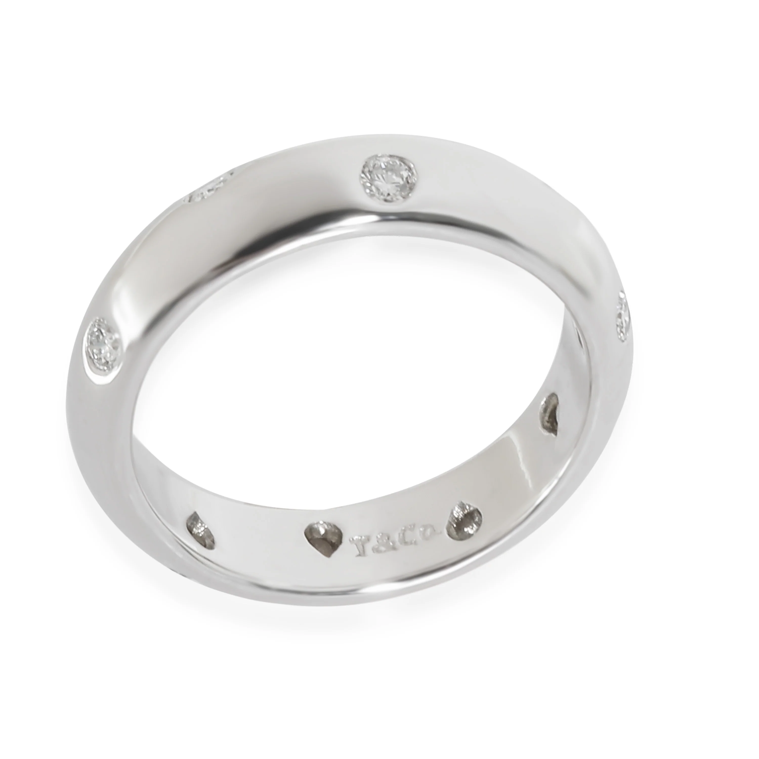 Etoile Band in  Platinum 0.25 CTW - Image 4
