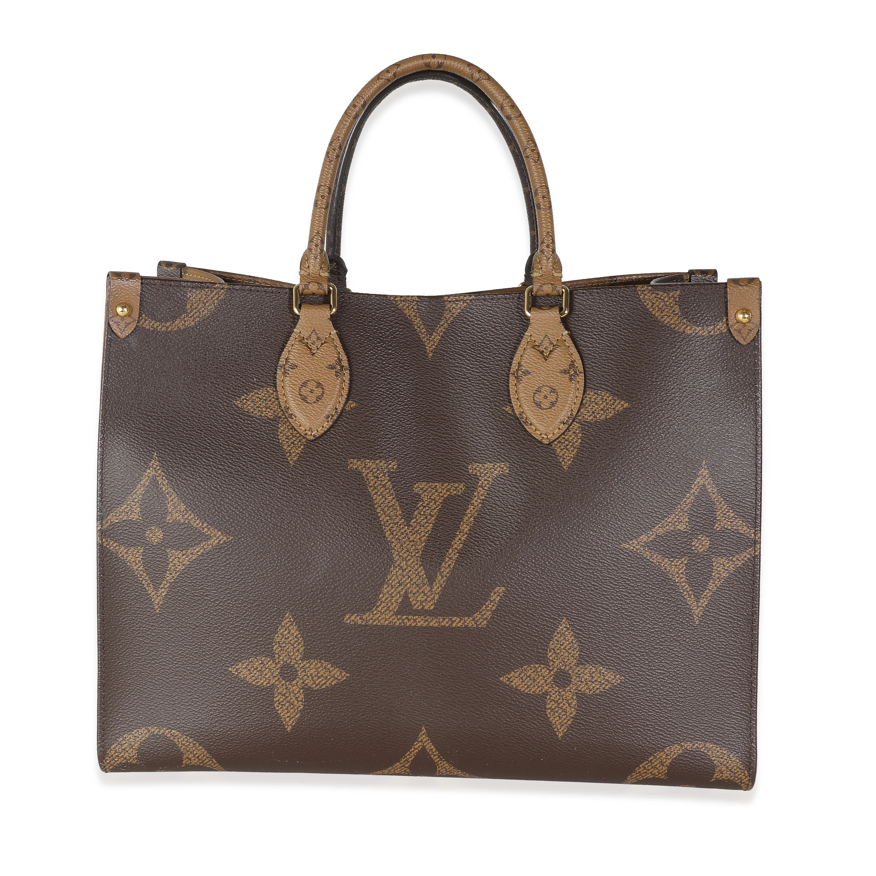 Reverse Monogram Giant Canvas Onthego MM - Image 3