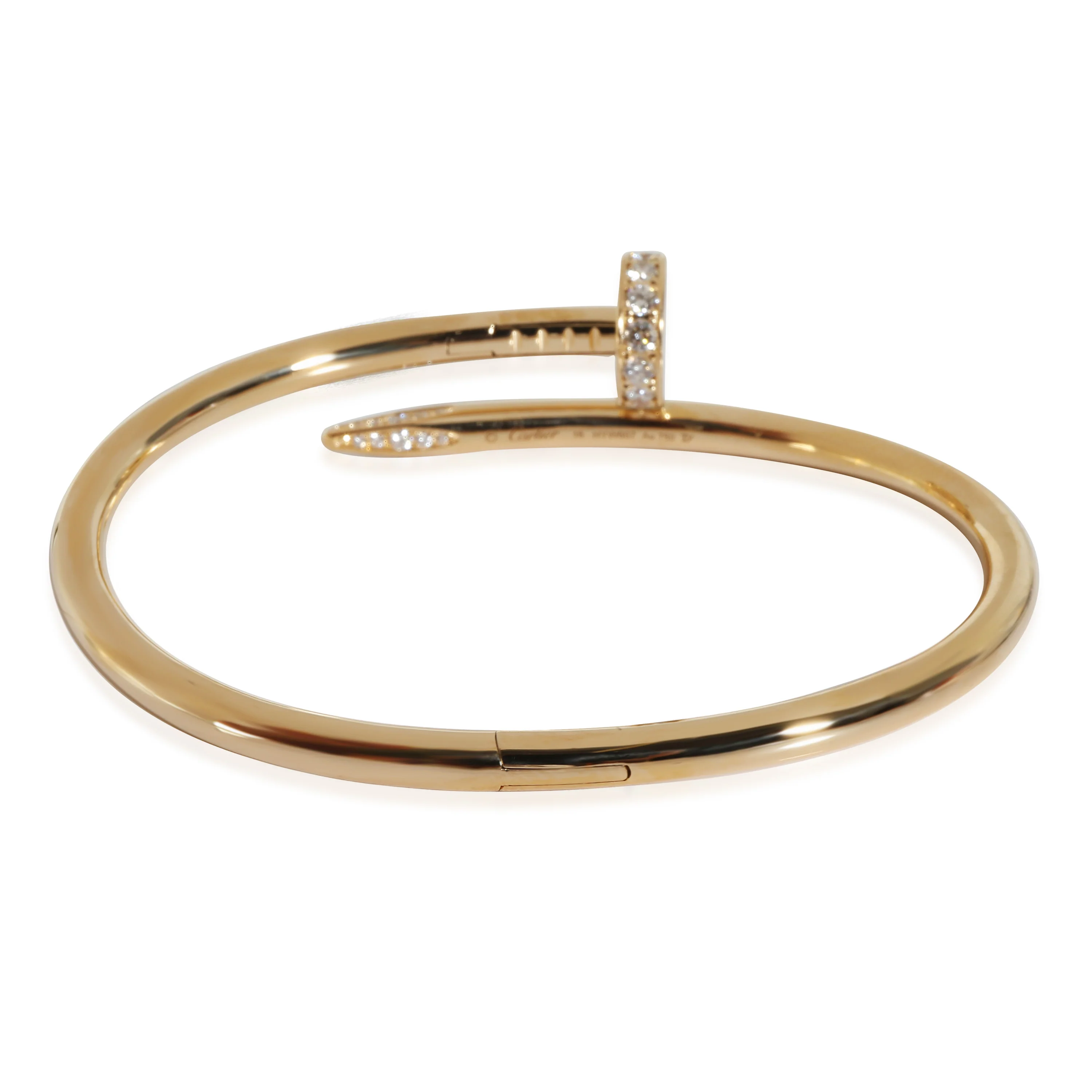 Juste Un Clou Bracelet, Diamonds (Yellow Gold) - Image 4