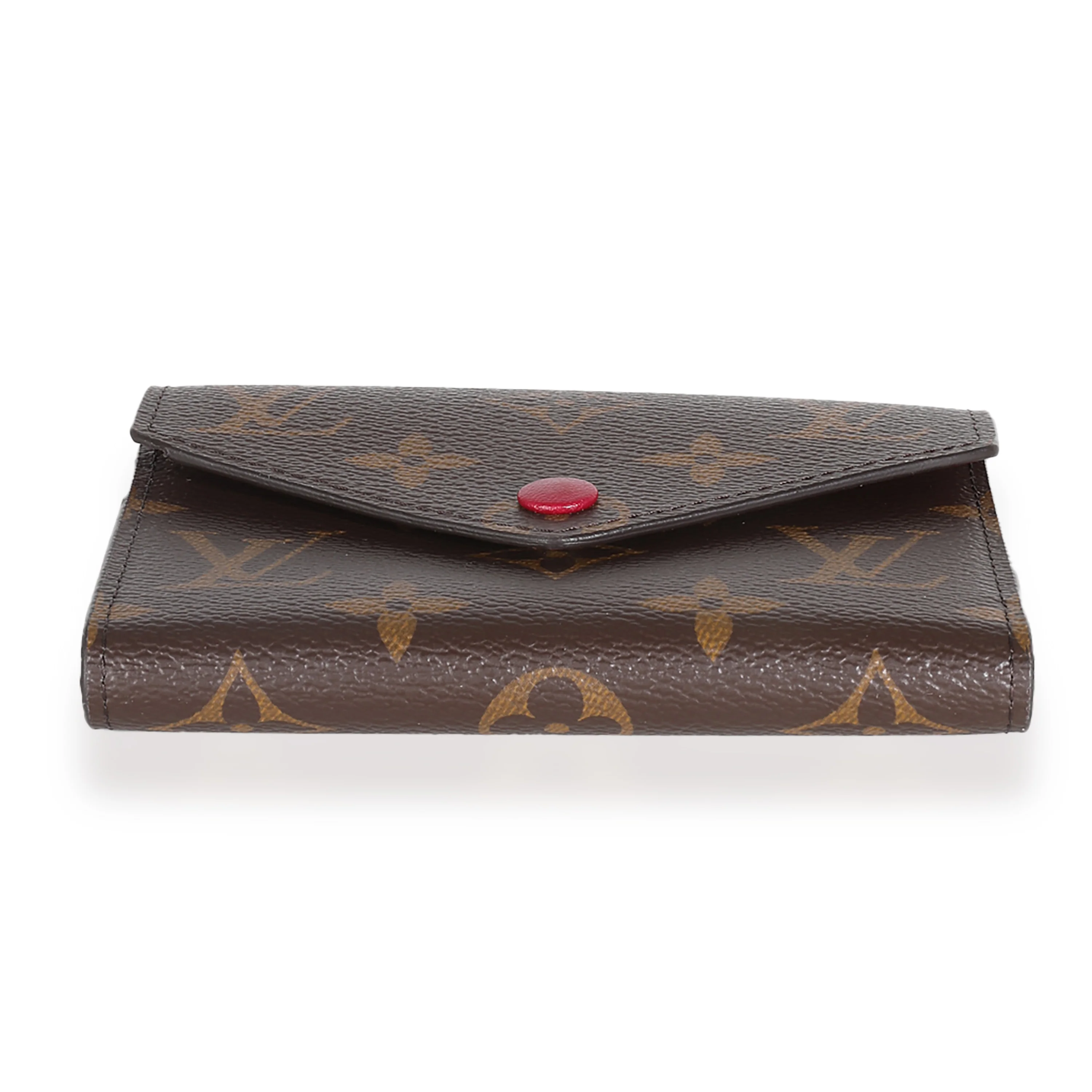 Fuchsia Monogram Canvas Victorine Wallet - Image 5