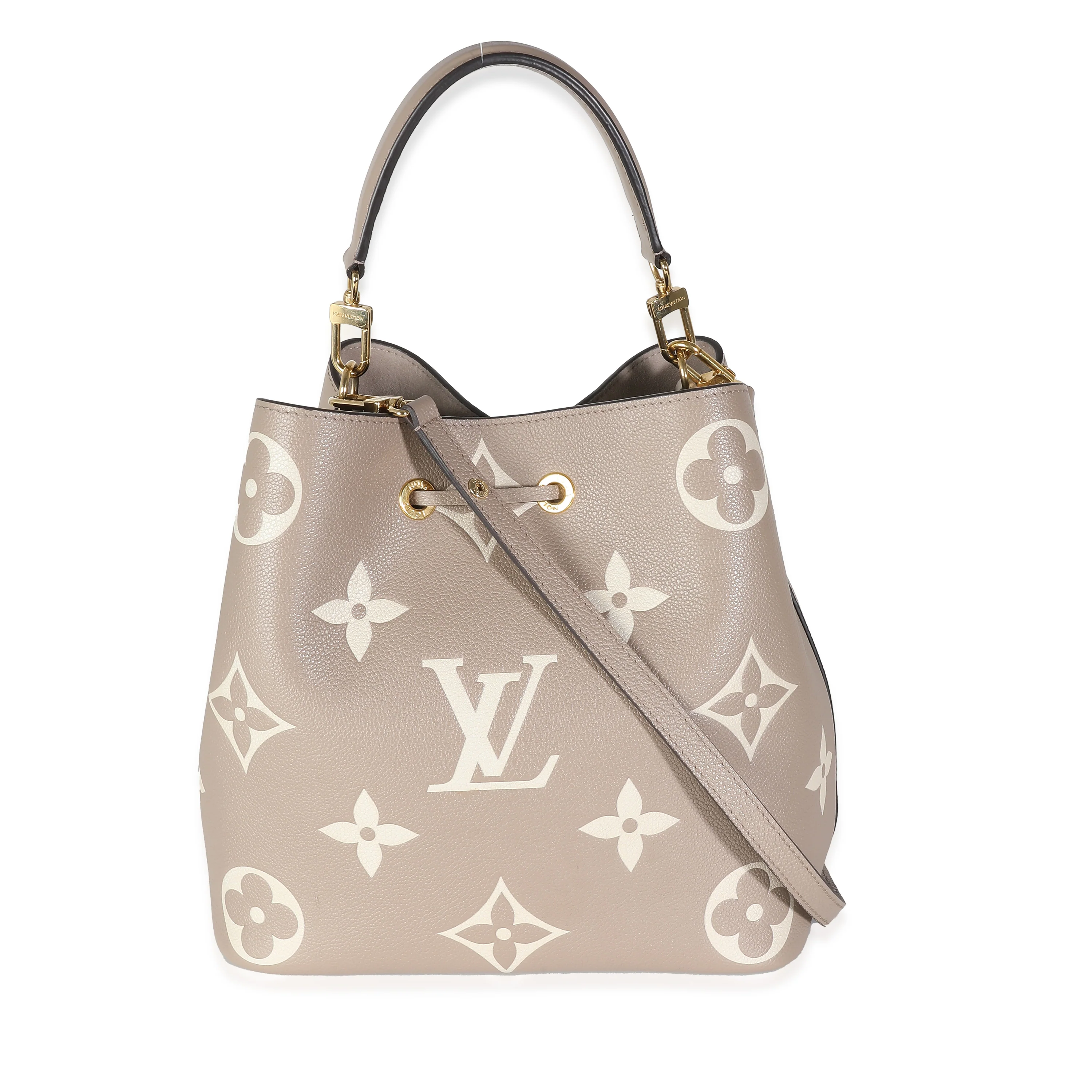 Tourterelle Creme Giant Monogram Empreinte NeoNoe MM - Image 4