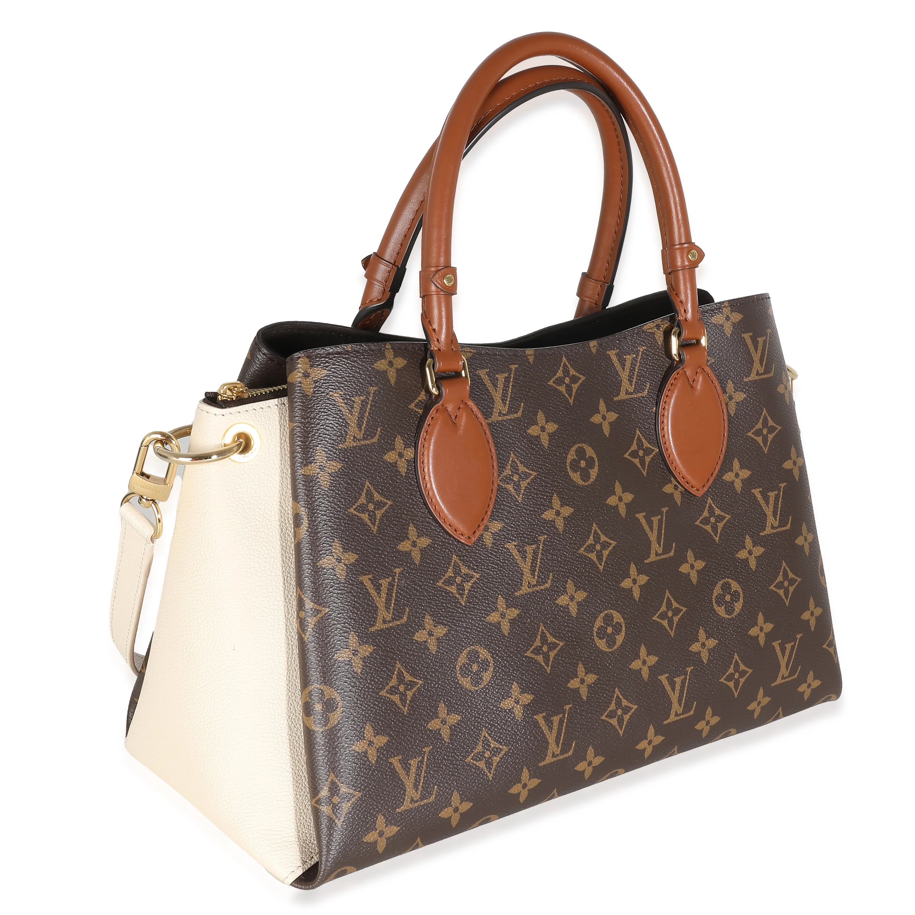 Cream Monogram Canvas Vendome MM - Image 3
