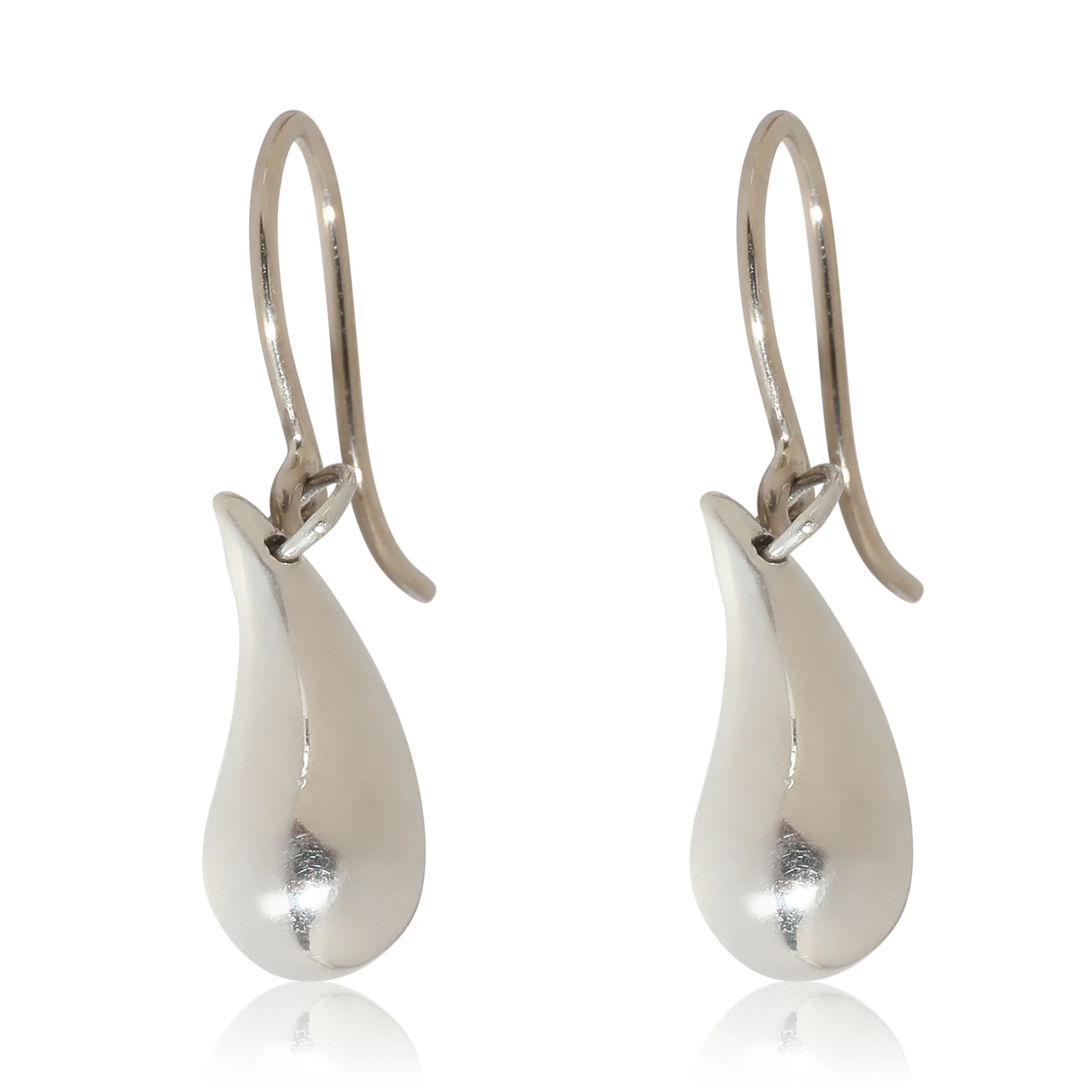 Elsa Peretti Tear Drop Earring in Sterling Silver - Image 2