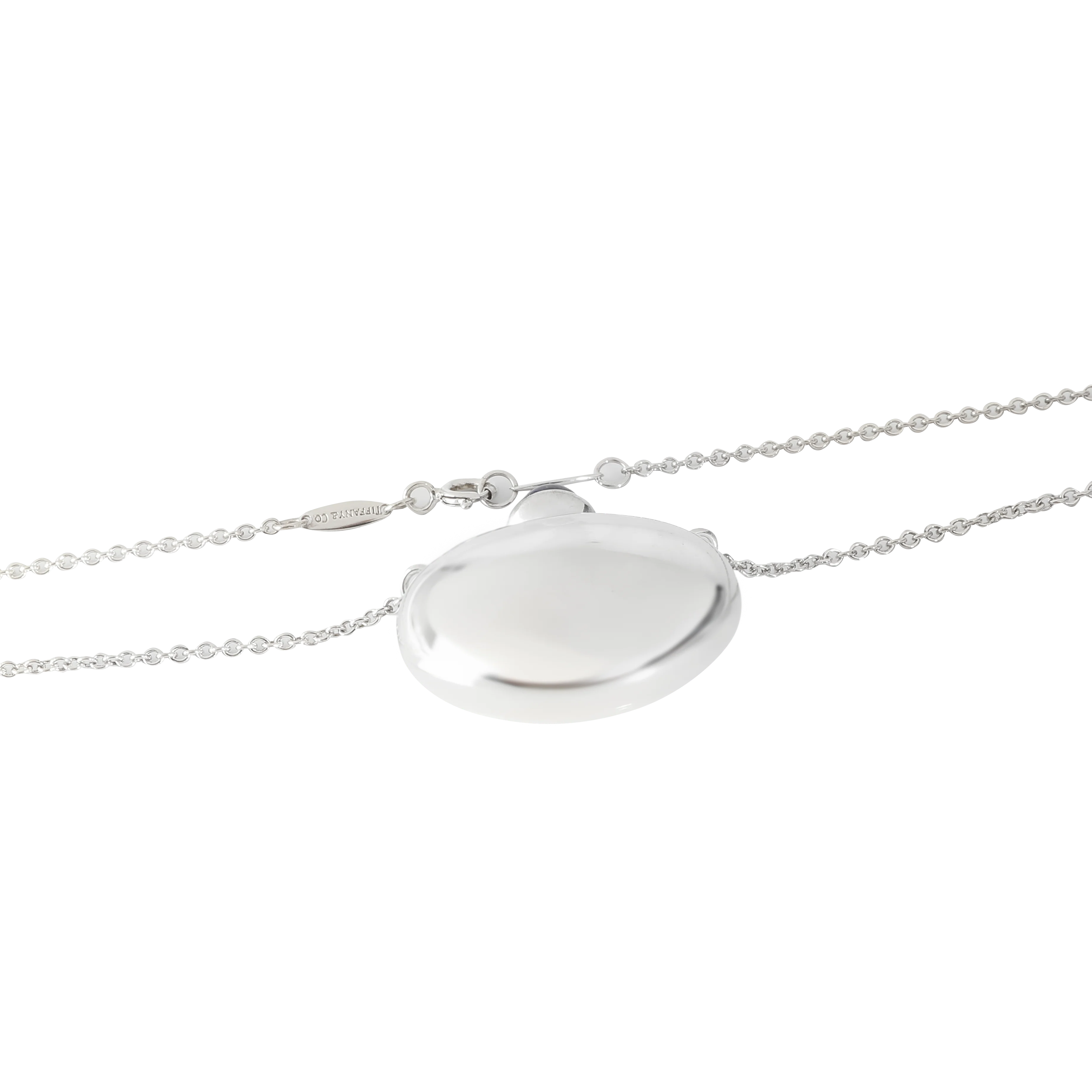 Elsa Peretti Lapis Round Bottle Pendant in  Sterling Silver - Image 2