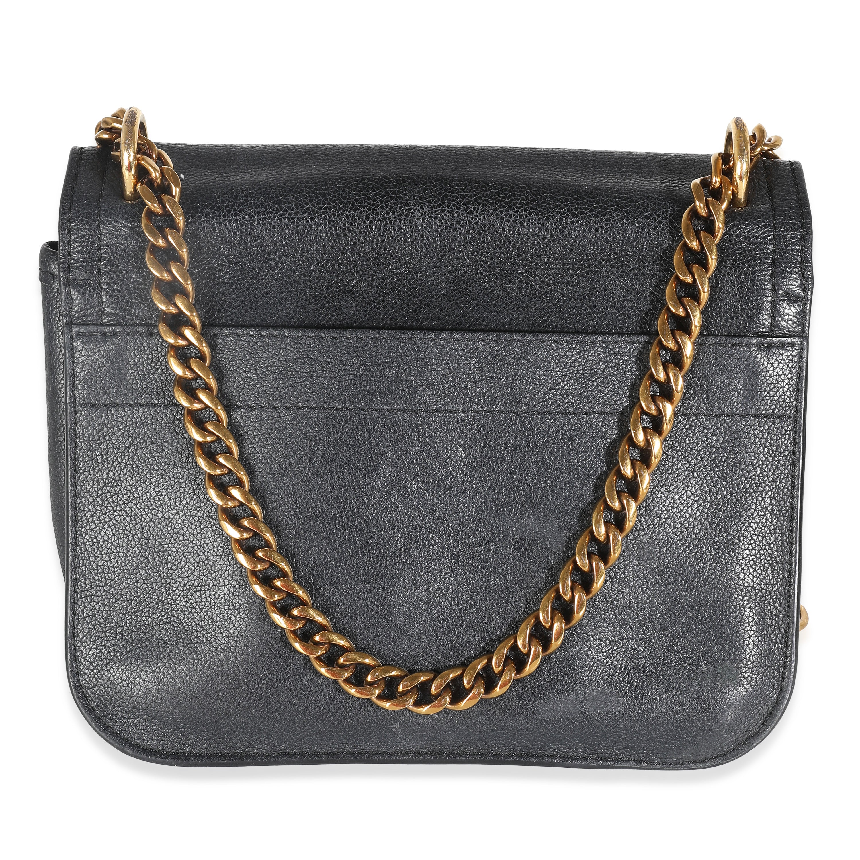Black Taurillon Lockme Chain PM - Image 4