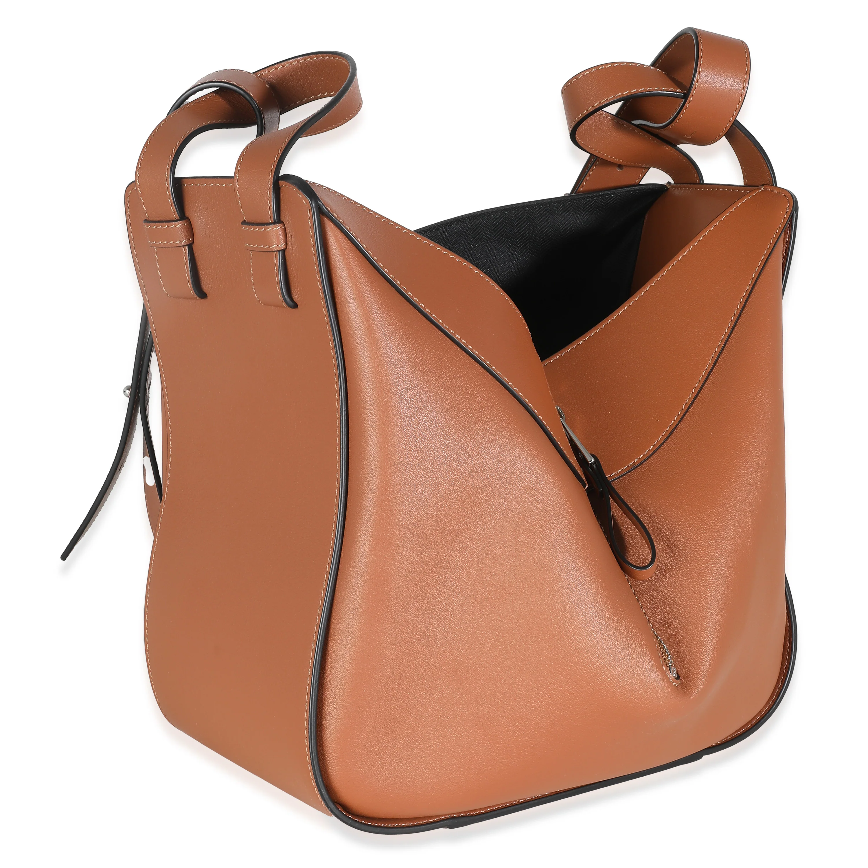 Tan Calfskin Small Hammock Bag - Image 3