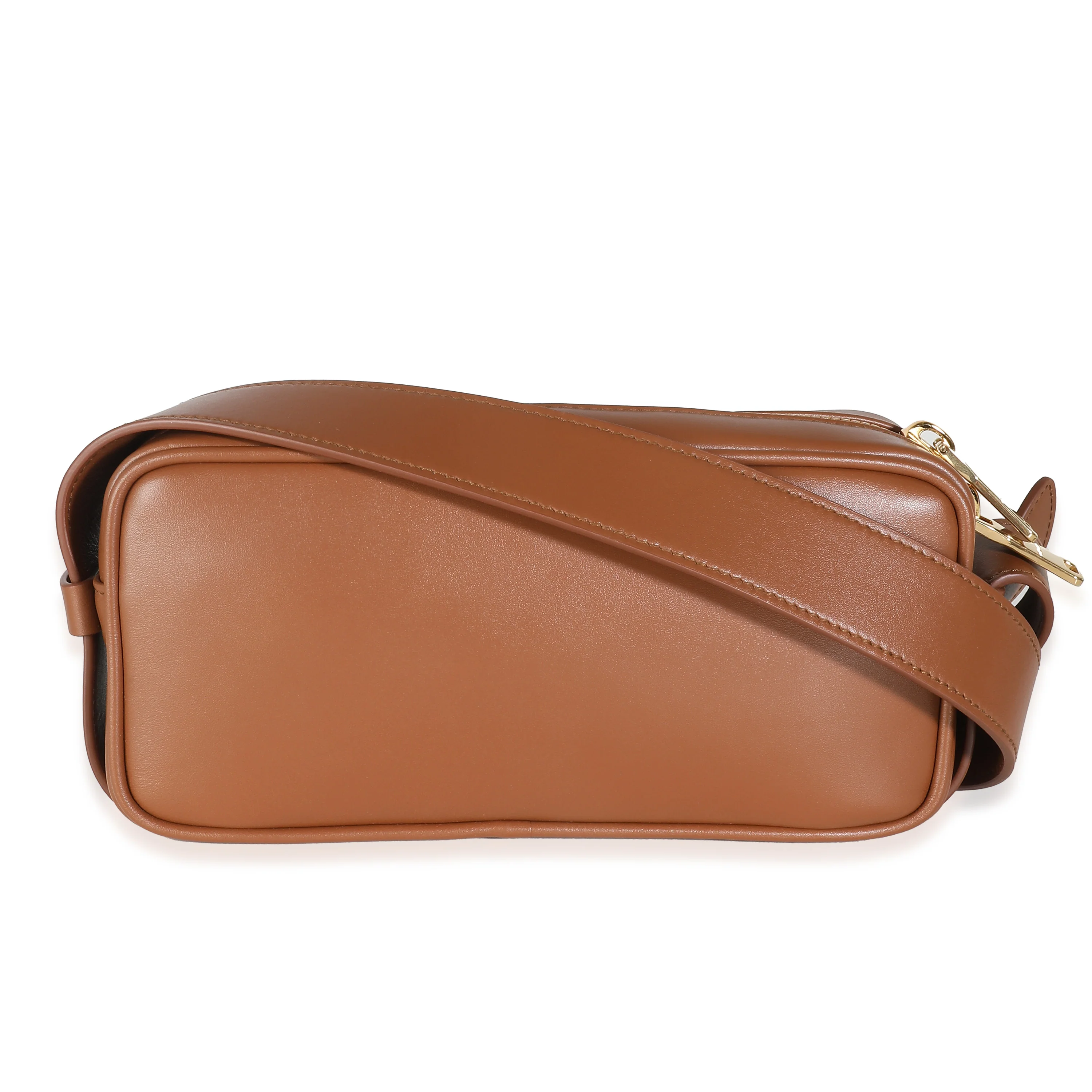Cognac Calfskin Arcadie Bag - Image 2