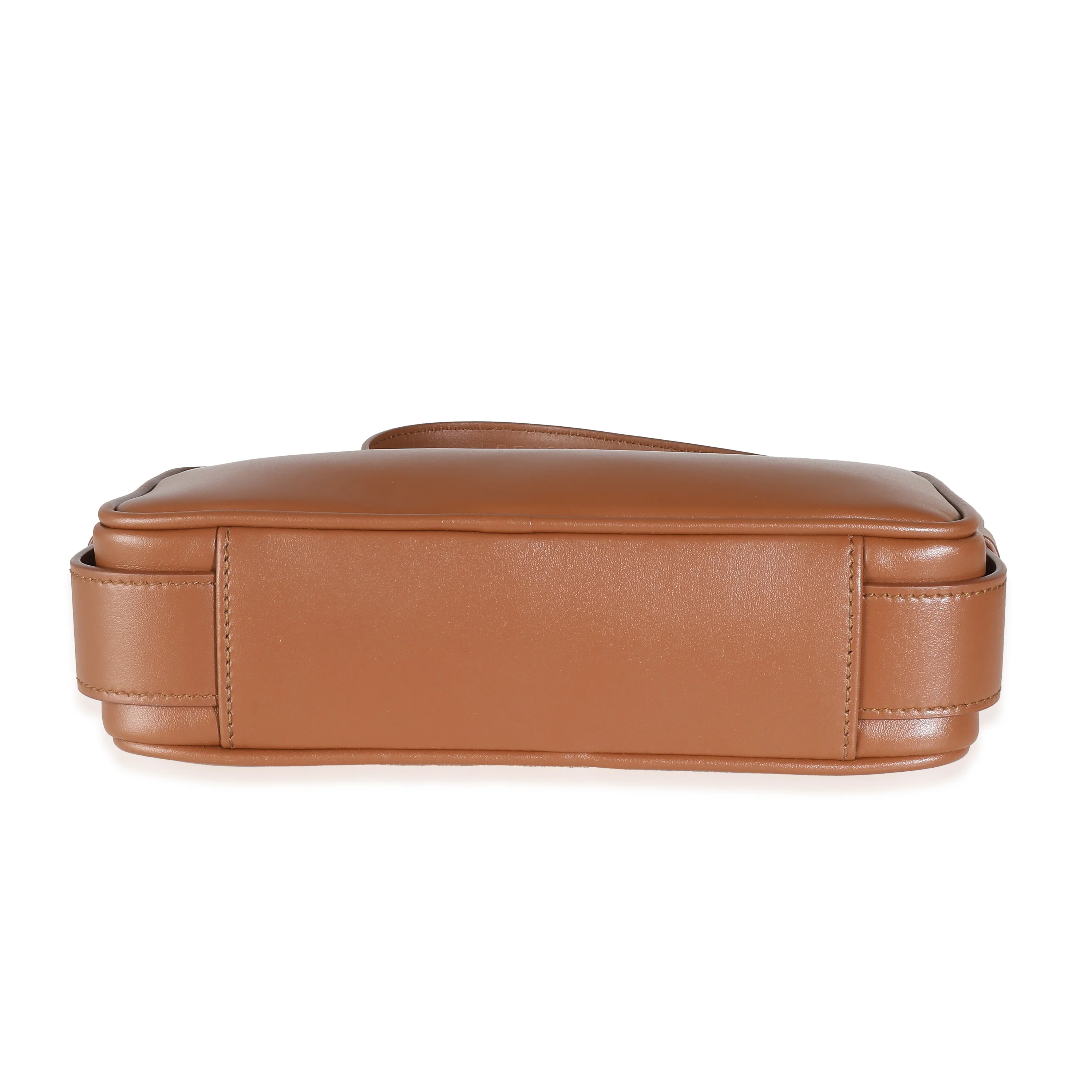 Cognac Calfskin Arcadie Bag - Image 3