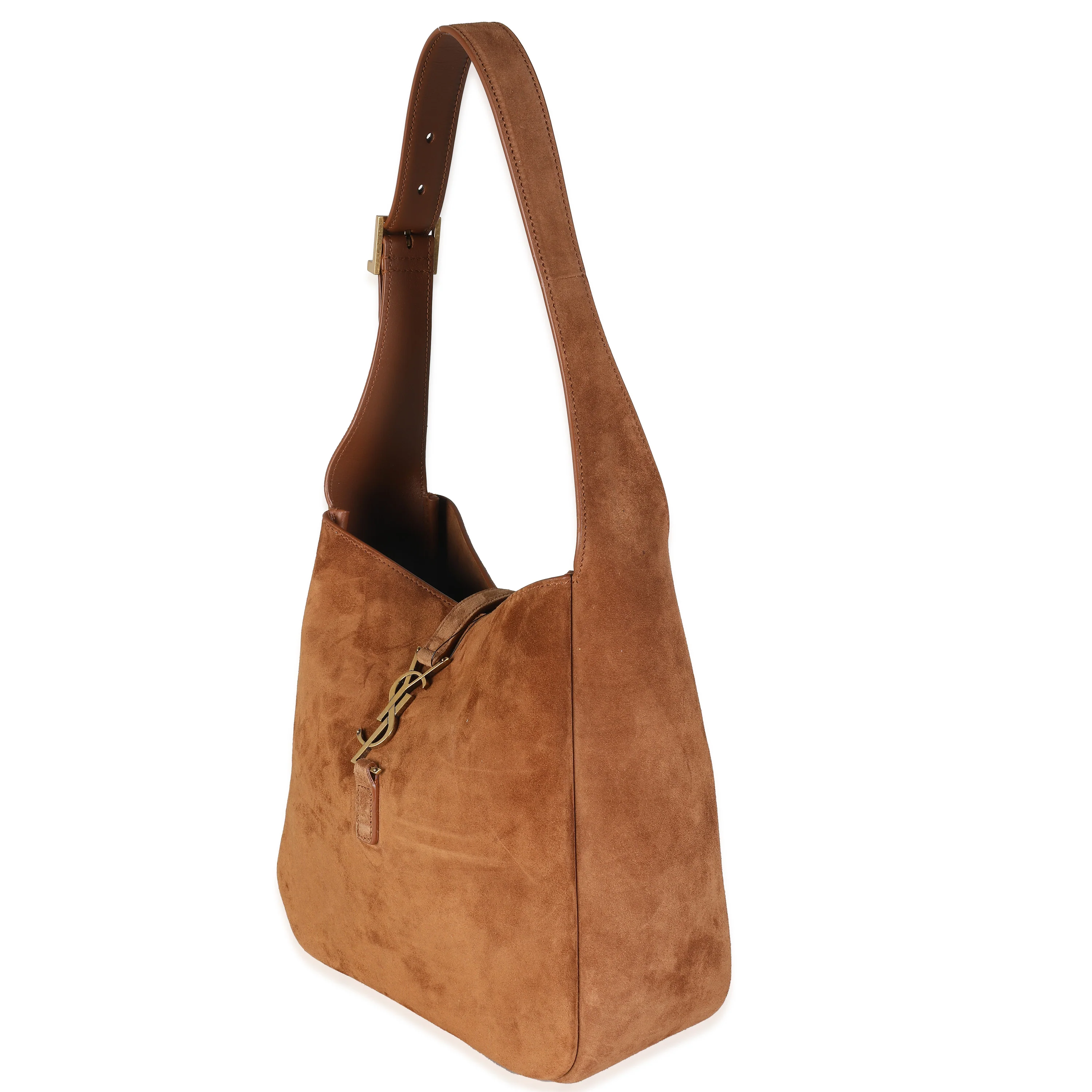 Brown Caramel Suede Le 5 A 7 Soft Hobo - Image 2