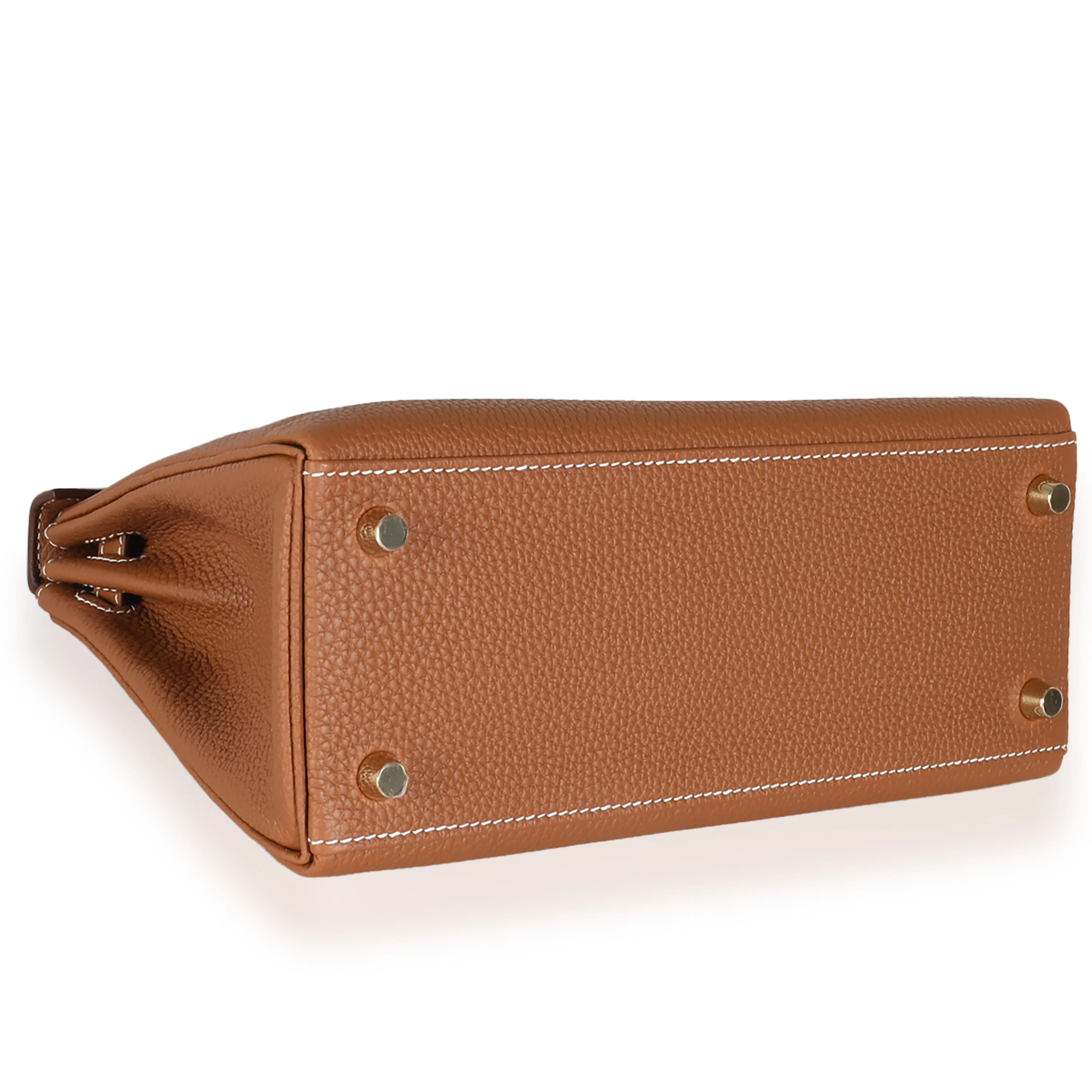 Gold Togo Retourne Kelly 25 GHW - Image 6