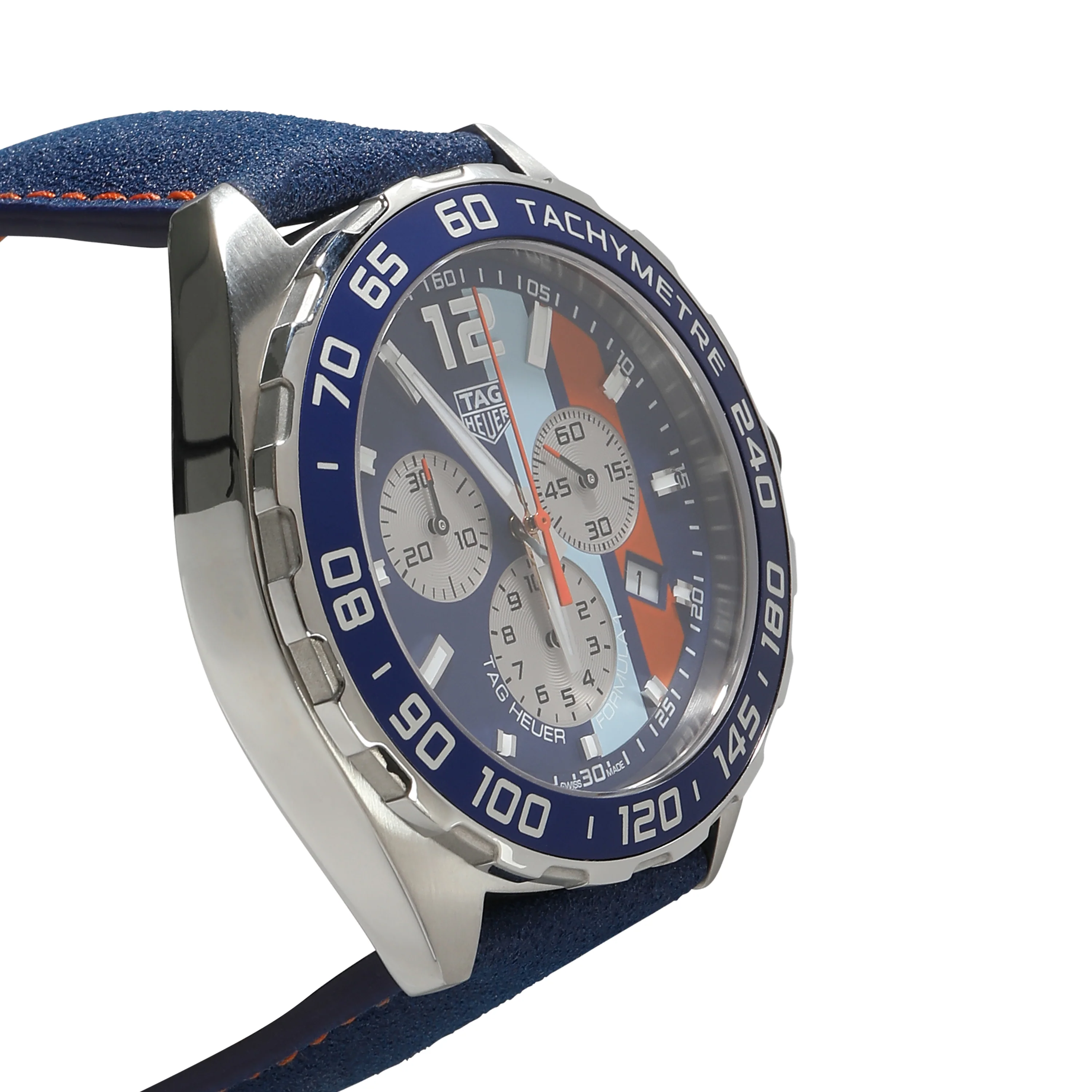 Formula 1 Gulf Edition CAZ101N.FC8243 Mens Watch in  Stainless Stee - Image 2