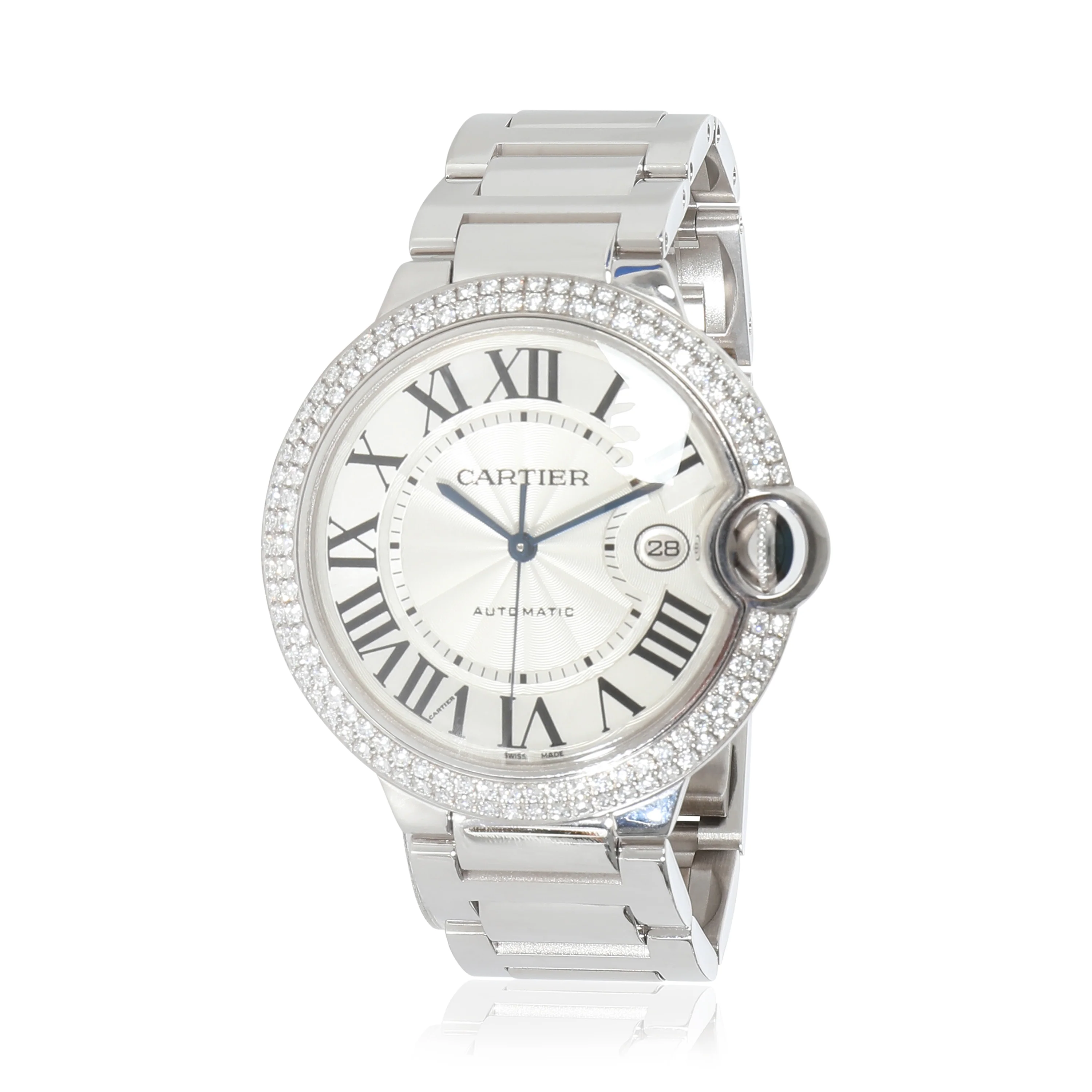 Ballon Bleu de Cartier WE9009Z3 Unisex Watch in 18kt White Gold - Image 3